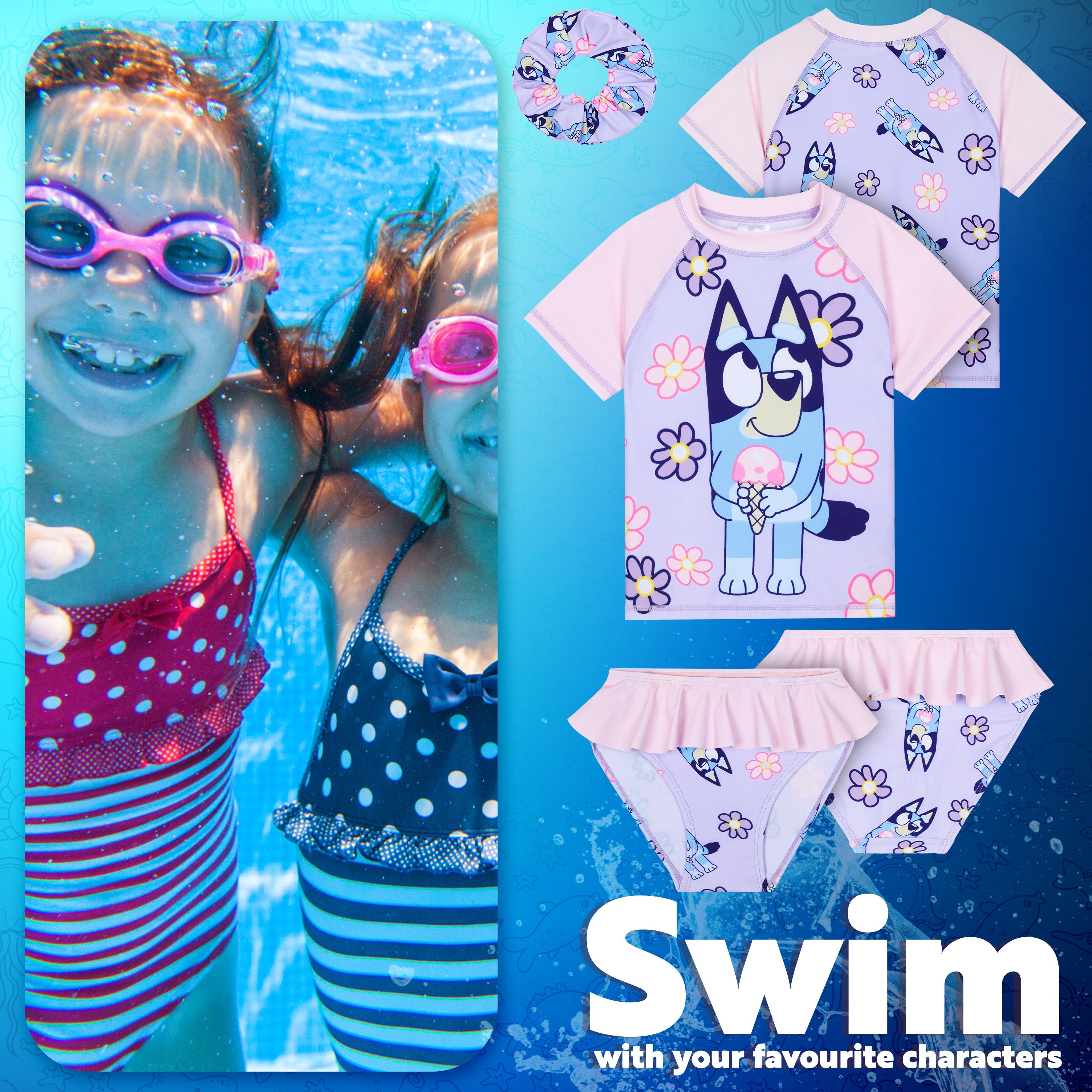 bluey-maillot-de-bain-fille-une-pi-ce-manches-longues image 3