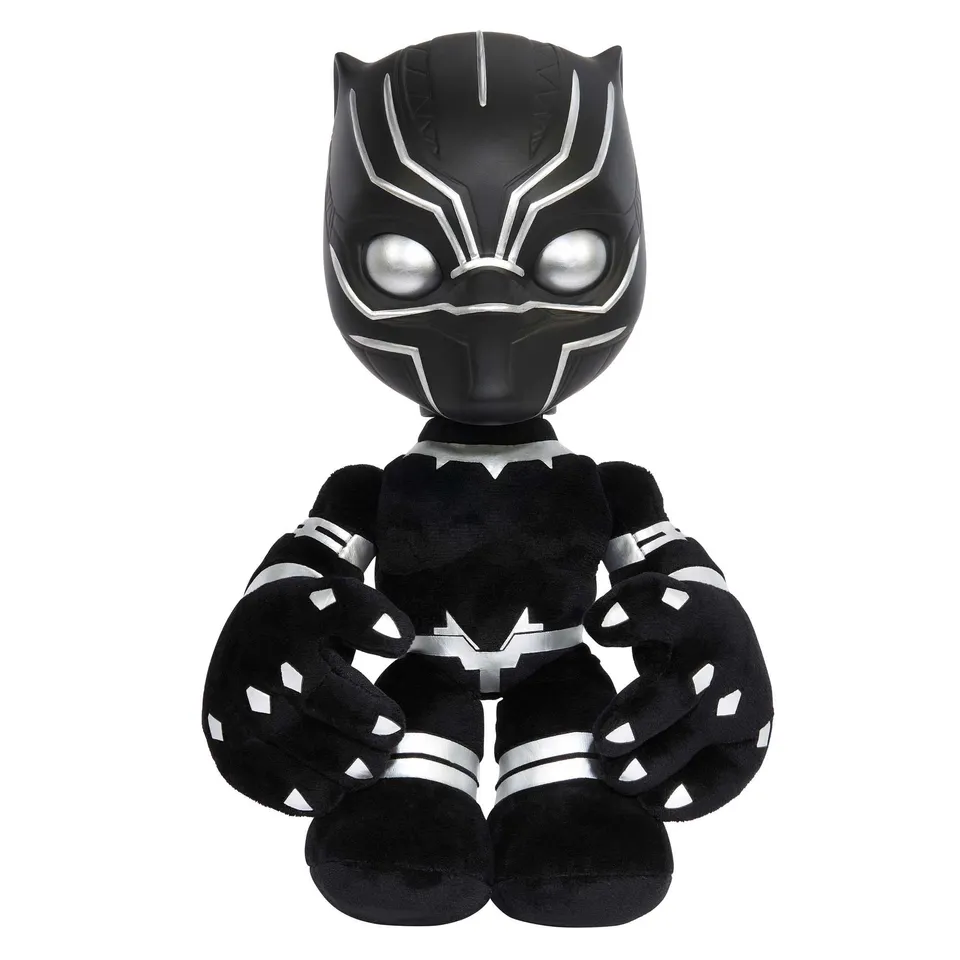 marvel-black-panther-c-ur-de-wakanda-peluche-28-cm-lumineuse image 1