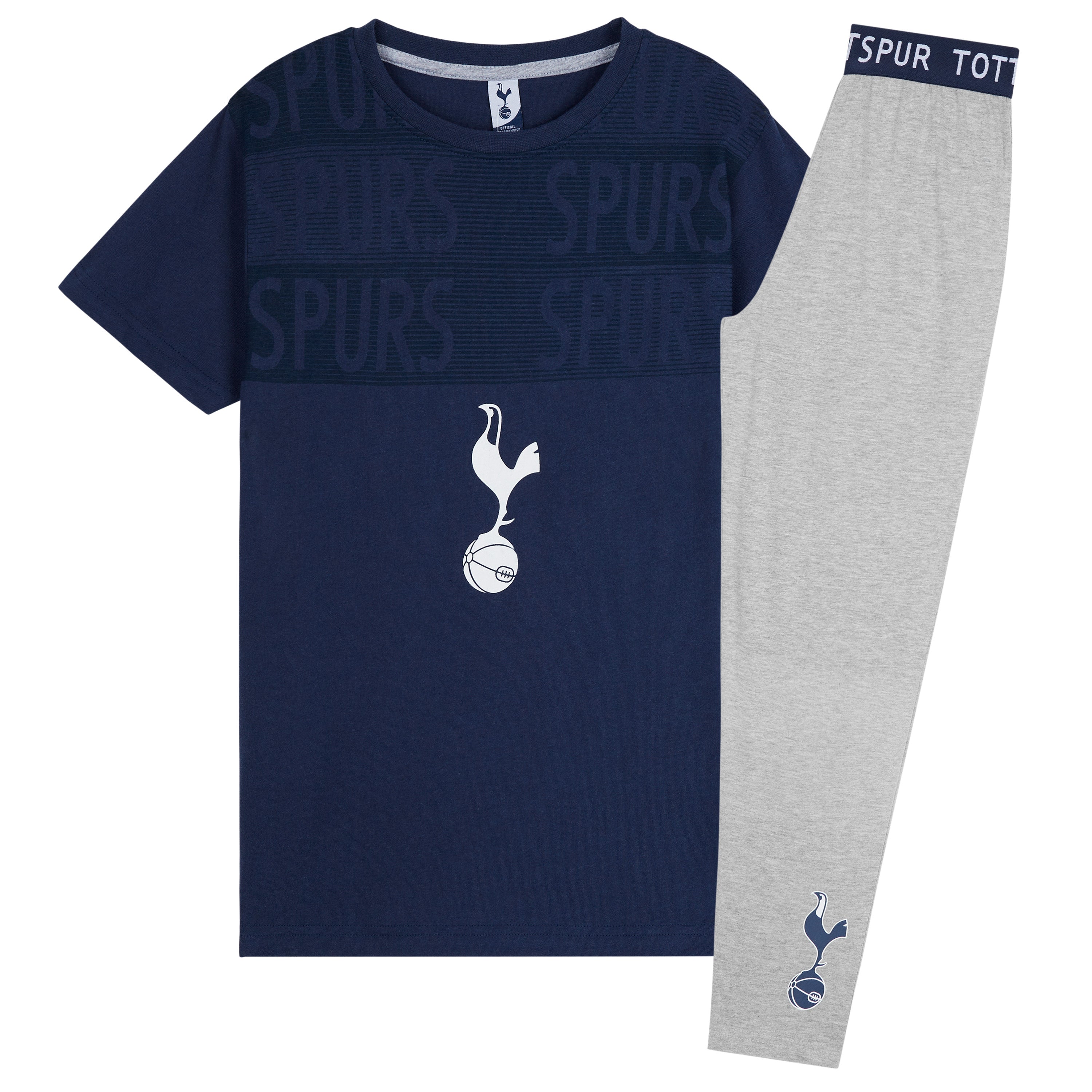 get-trend-tottenham-pyjama-gar-on-marine-gris-7-8-ans image 4