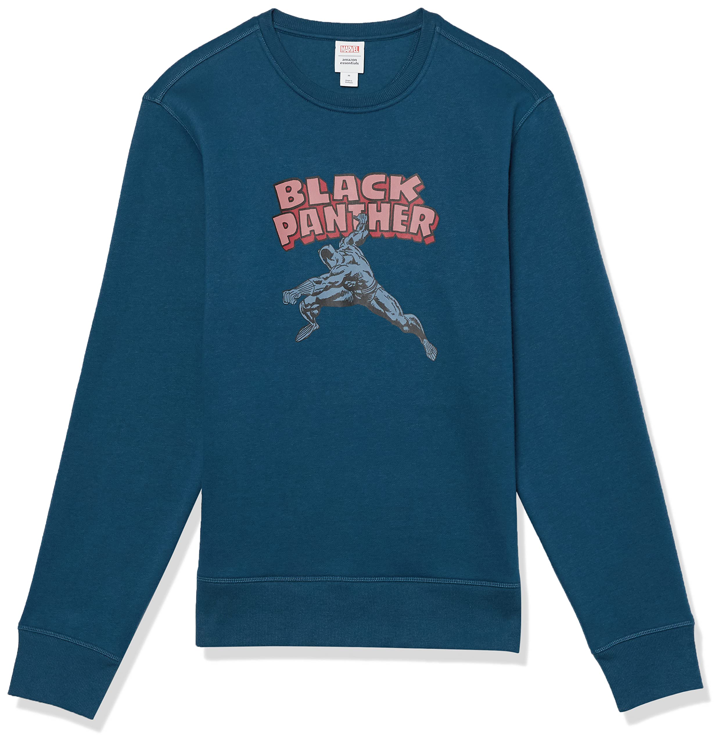 amazon-essentials-marvel-sweat-homme-molleton-black-panther image 6