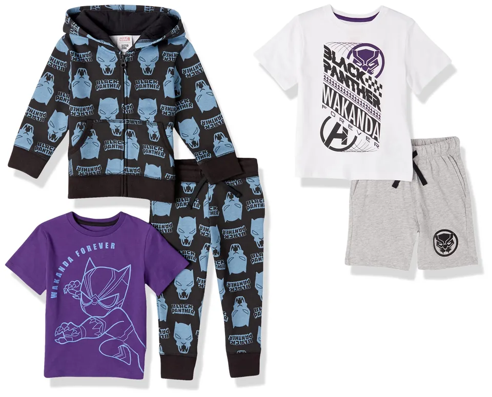 marvel-spider-man-lot-5-v-tements-gar-on-ensemble-enfant image 1