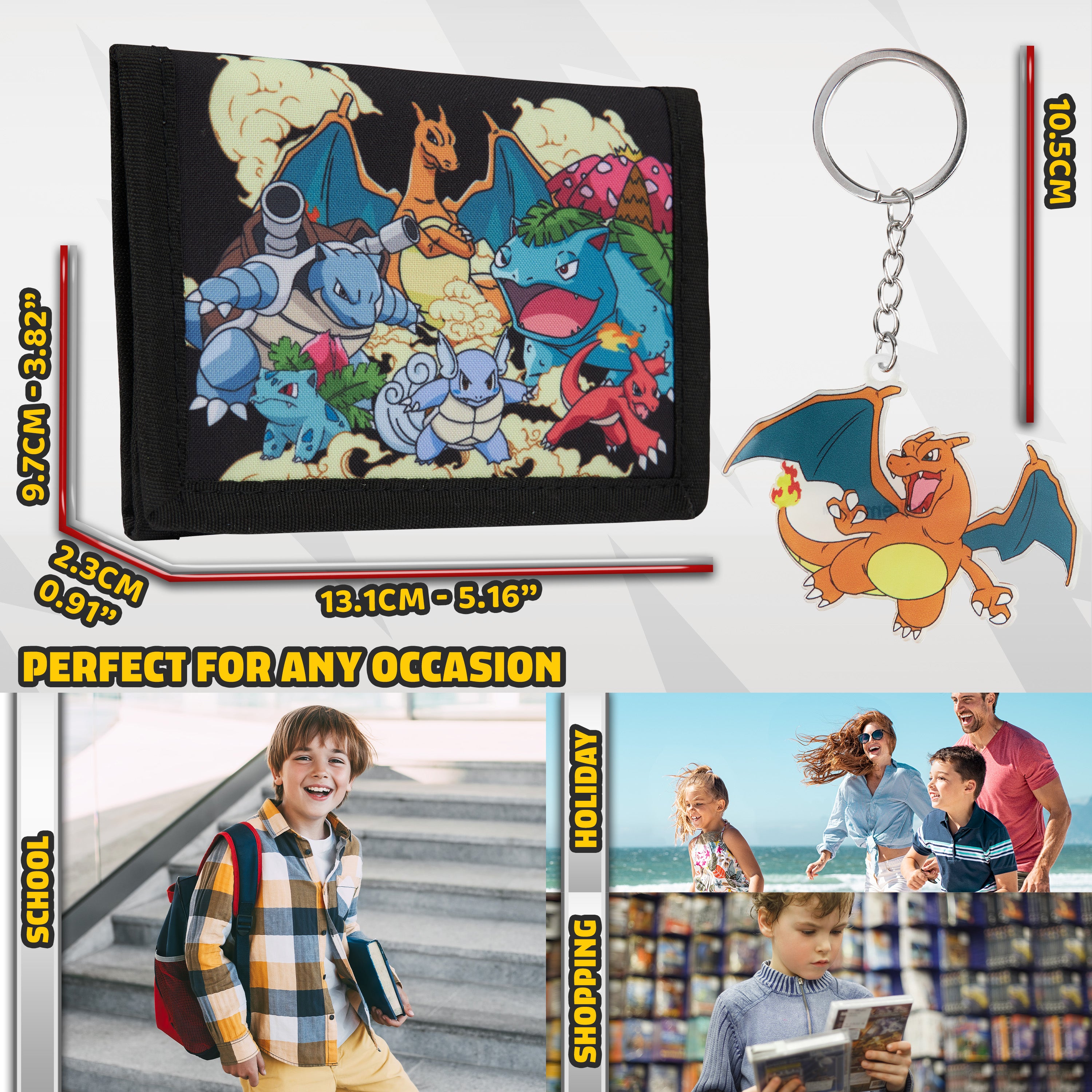 pok-mon-portefeuille-enfant-toile-pikachu-porte-cl-s image 3