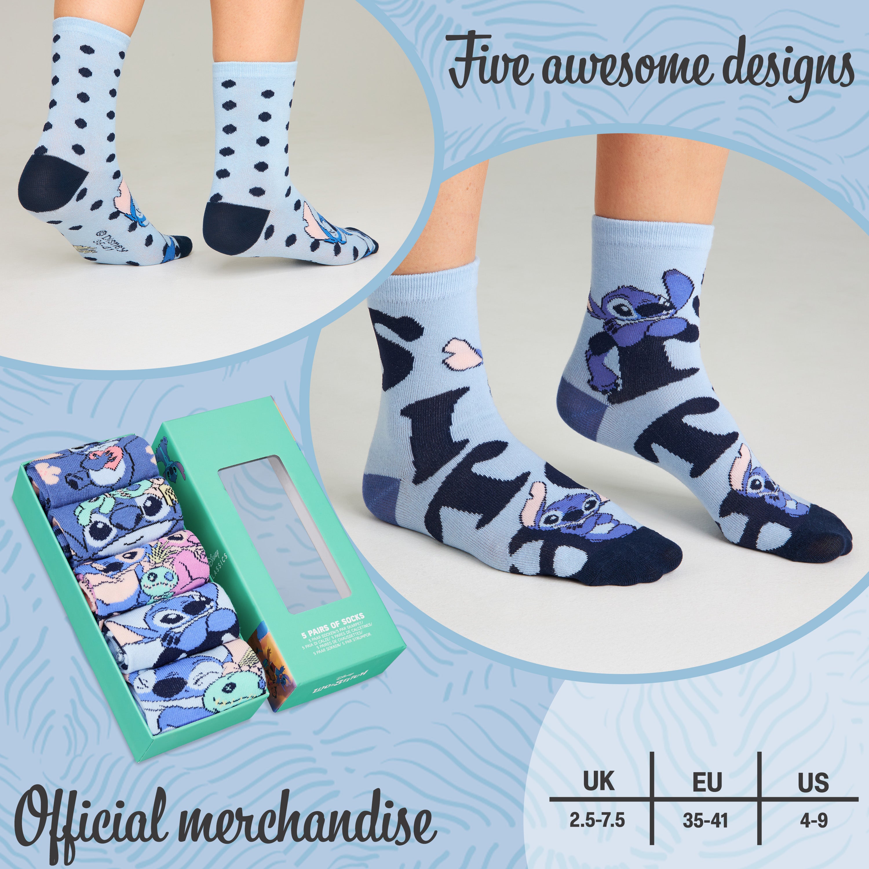 get-trend-stitch-chaussettes-femme-mi-mollet-coton-lot-5 image 6