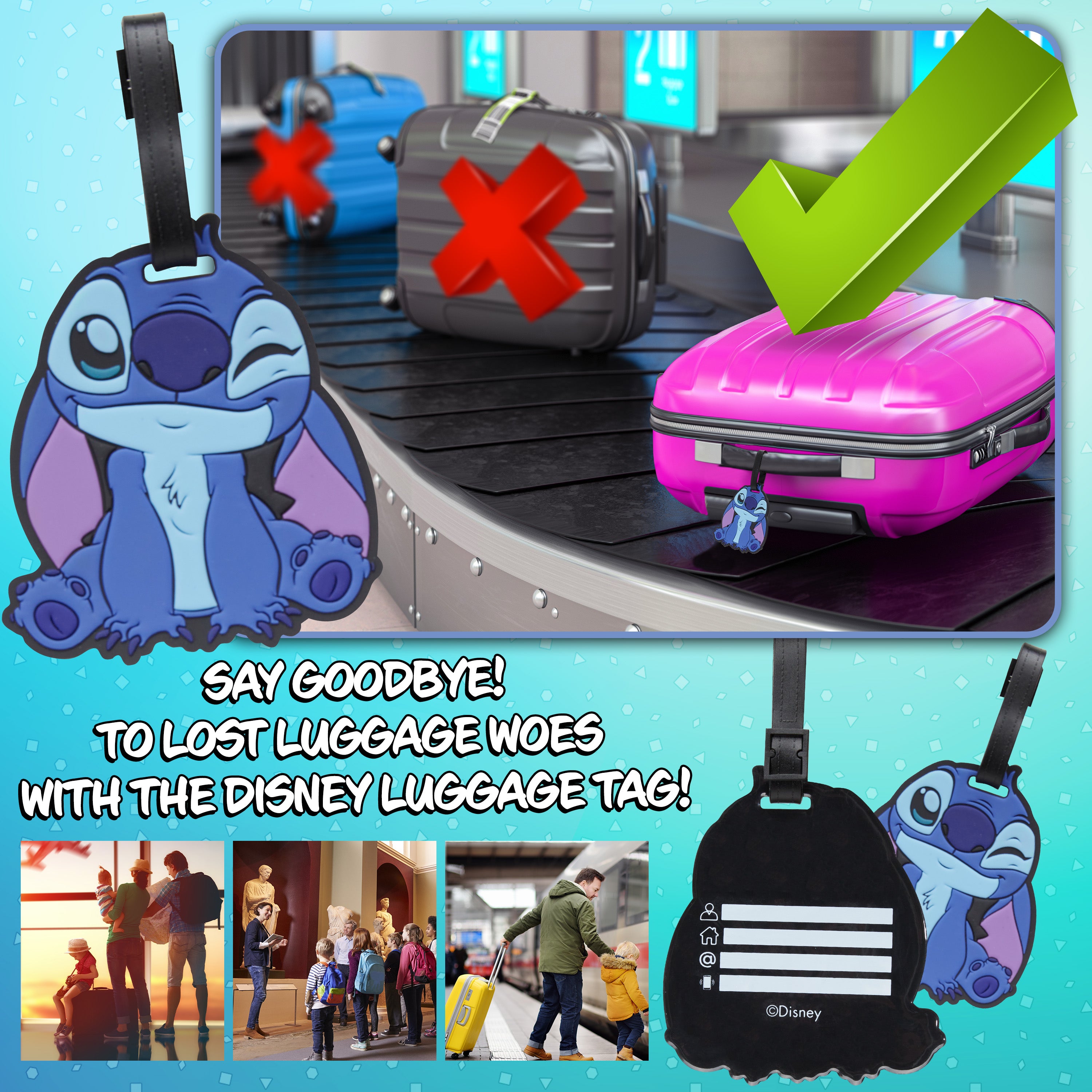 disney-stitch-tiquette-valise-pvc-mod-le-stitch-bleu image 4