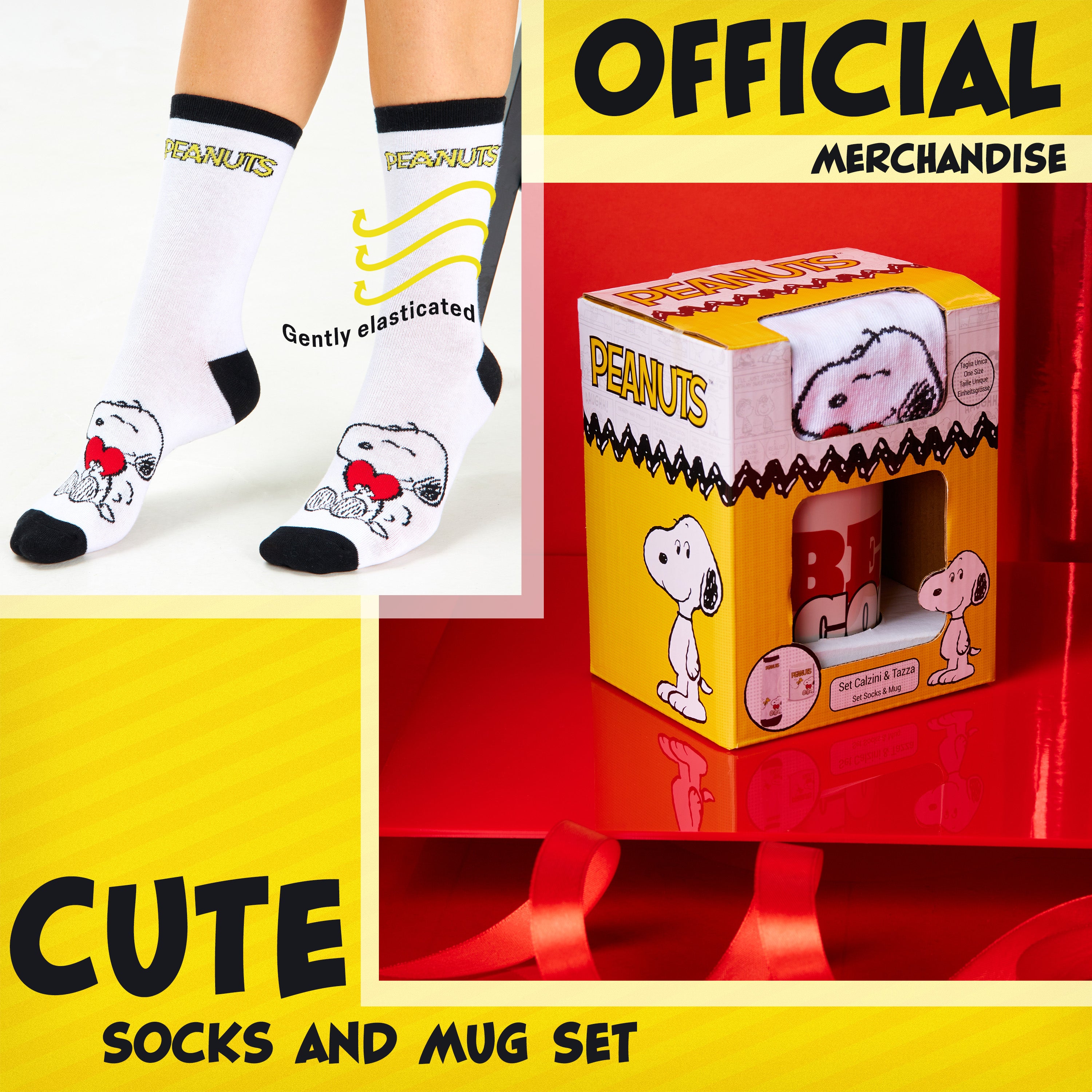 get-trend-peanuts-snoopy-mug-312ml-chaussettes-coffret-femme image 6