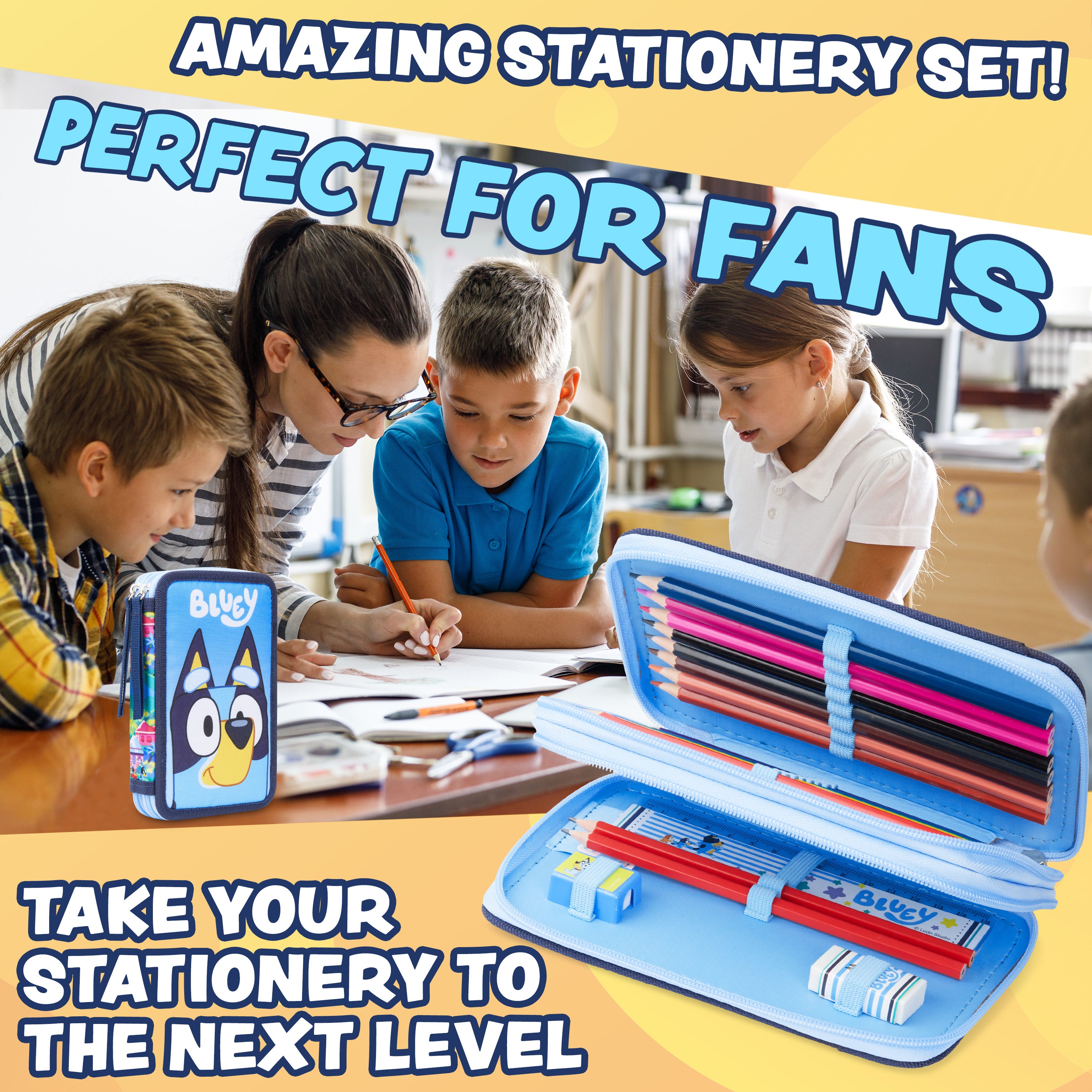 bluey-trousse-scolaire-garnie-enfant-avec-crayons-couleur image 3