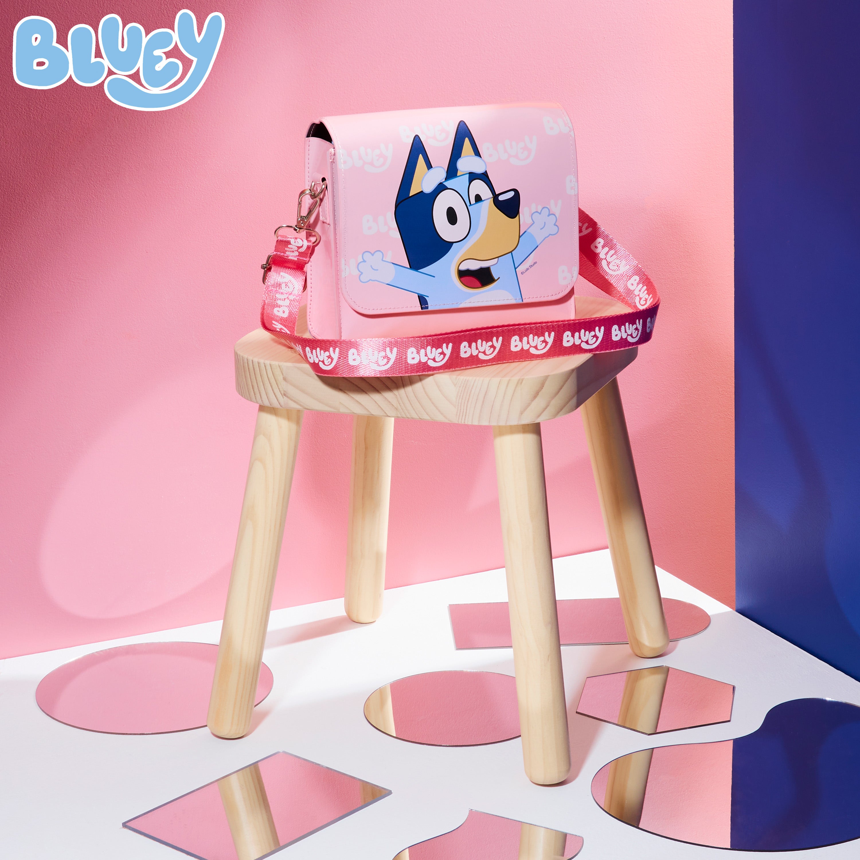 bluey-sac-bandouli-re-fille-enfant-paule-r-glable-cadeau image 2