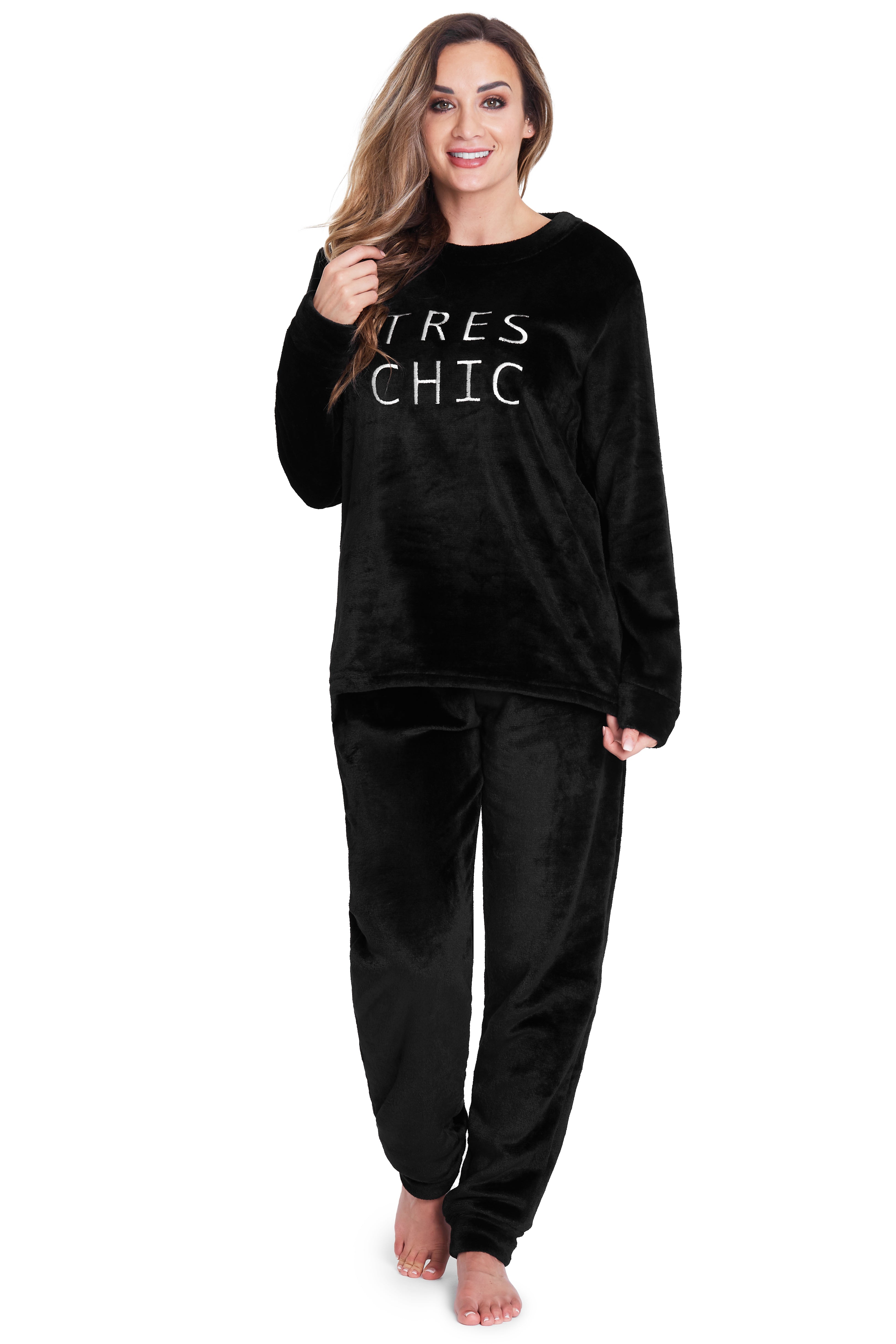 citycomfort-pyjama-polaire-femme-haut-pantalon image 4