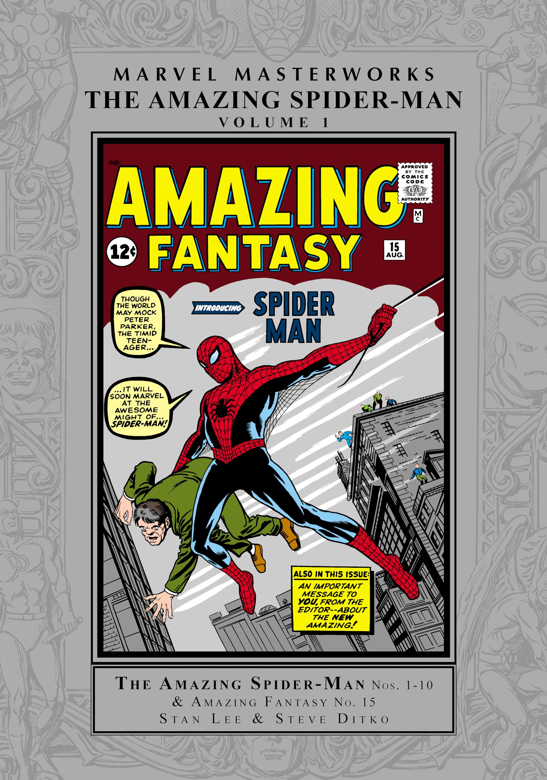 marvel-masterworks-amazing-spider-man-vol-1-comics image 1