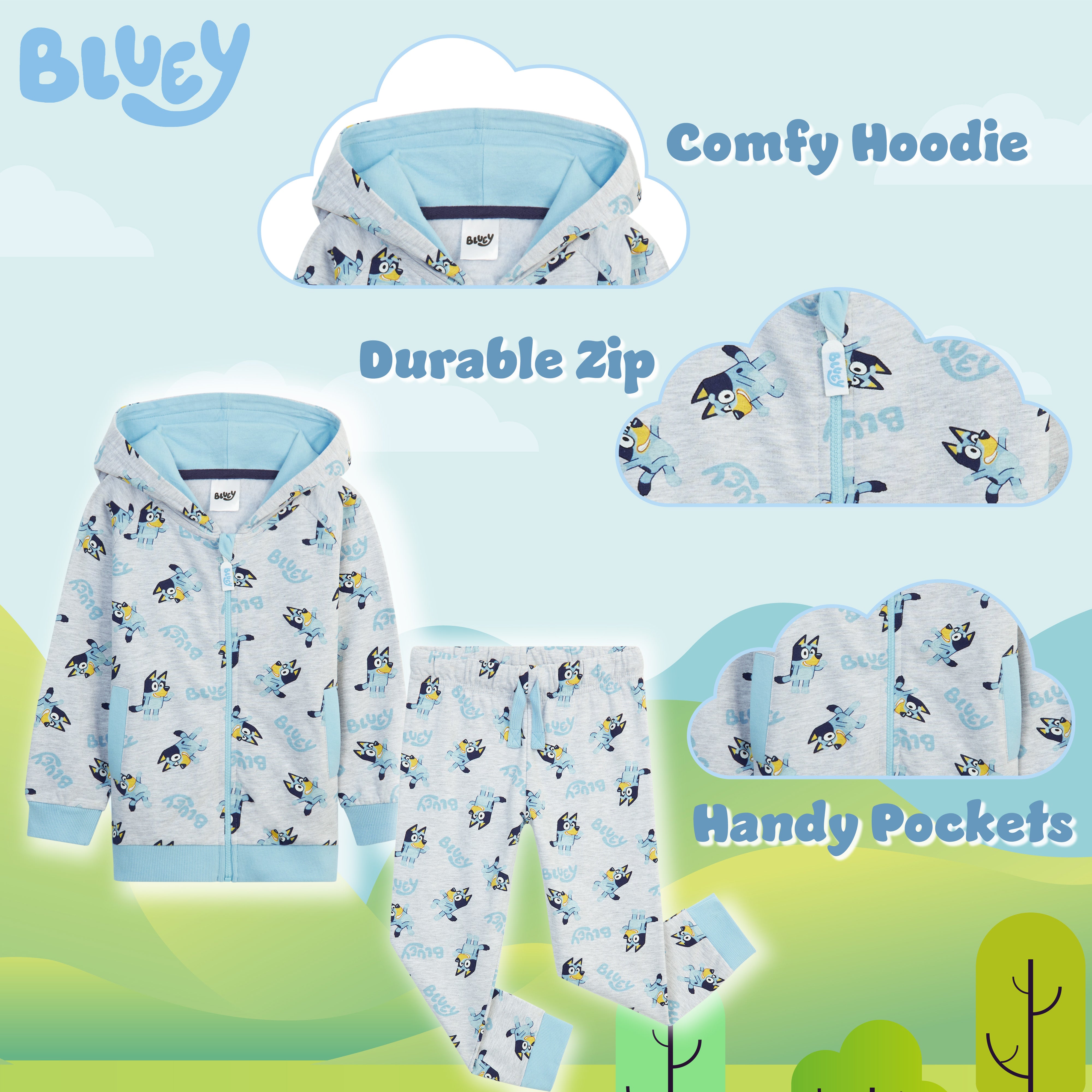 bluey-surv-tement-enfant-hoodie-et-jogging-2-pi-ces image 4