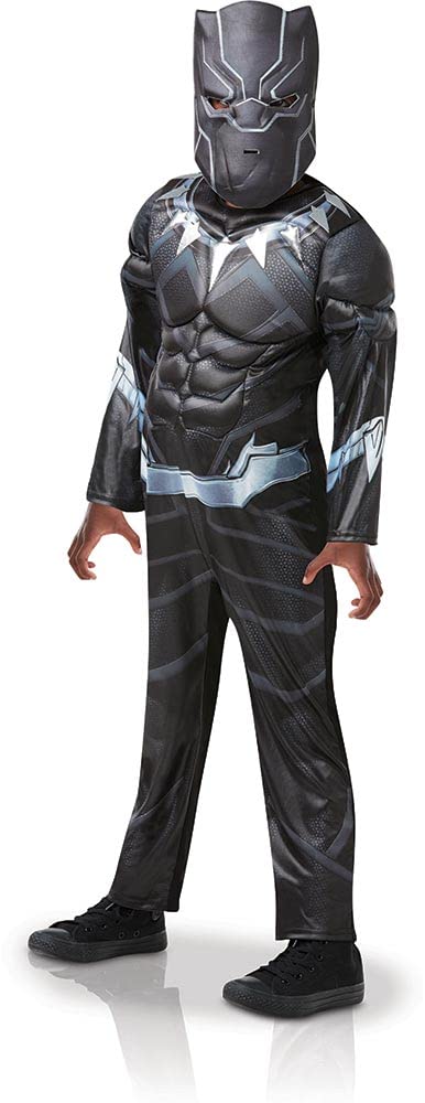 rubies-avengers-d-guisement-black-panther-enfant-5-6-ans-luxe image 5