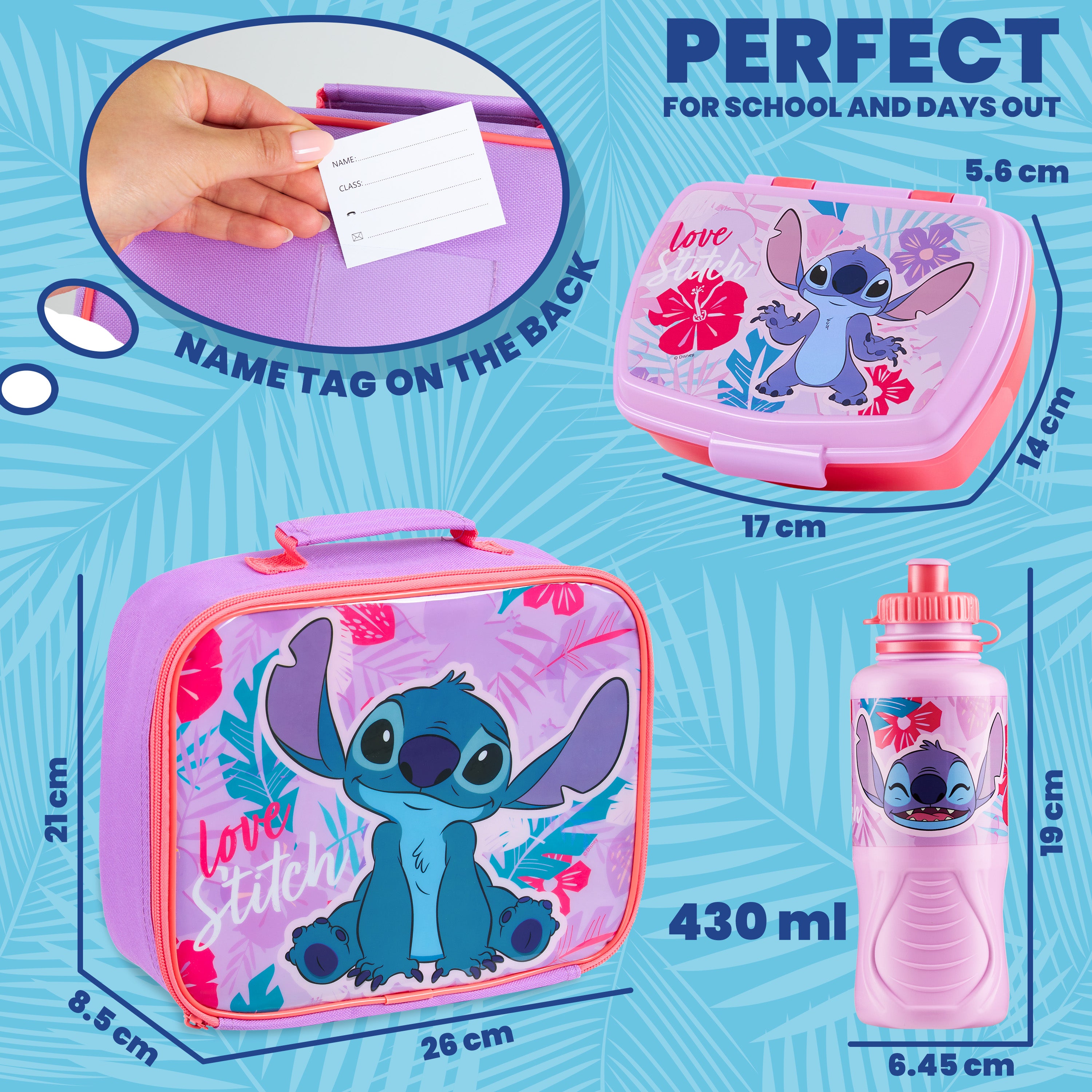 disney-stitch-set-repas-enfant-3-pi-ces-isotherme-430ml image 5