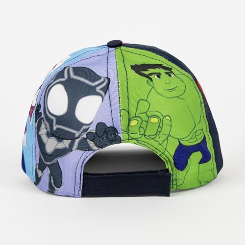 cerd-marvel-casquette-enfant-spidey-bleu-clair-spiderman-multi image 7