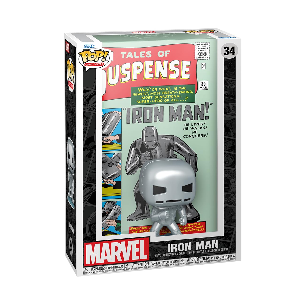 funko-pop-comic-cover-tales-of-suspense-39-iron-man image 1