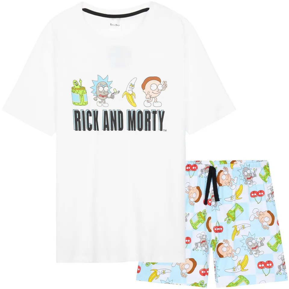 get-trend-rick-and-morty-pyjama-homme-short-taille-l-t image 1