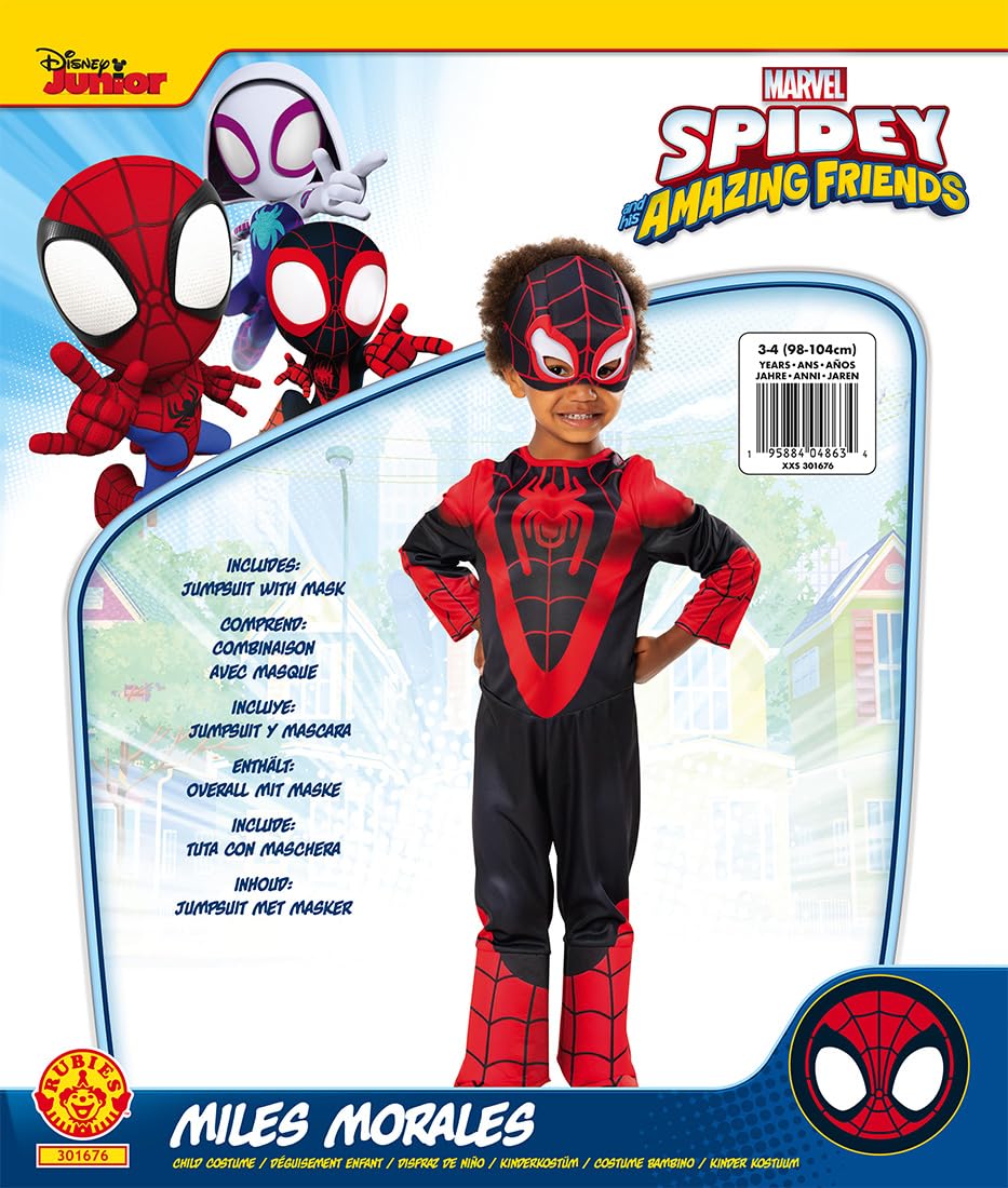 rubie-s-spider-man-miles-morales-d-guisement-3-4-ans image 5