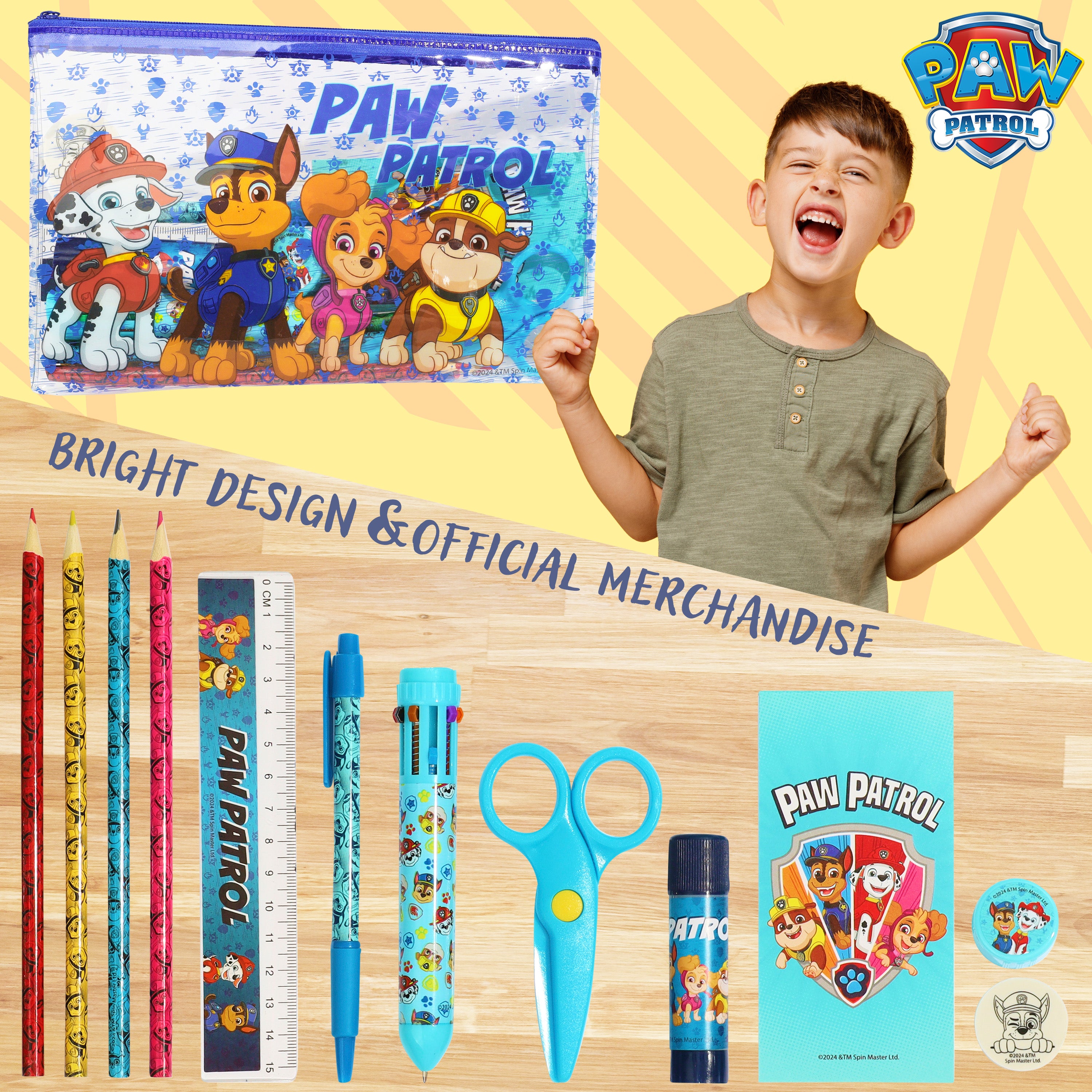 pat-patrouille-trousse-garnie-papeterie-enfant-25cm image 4