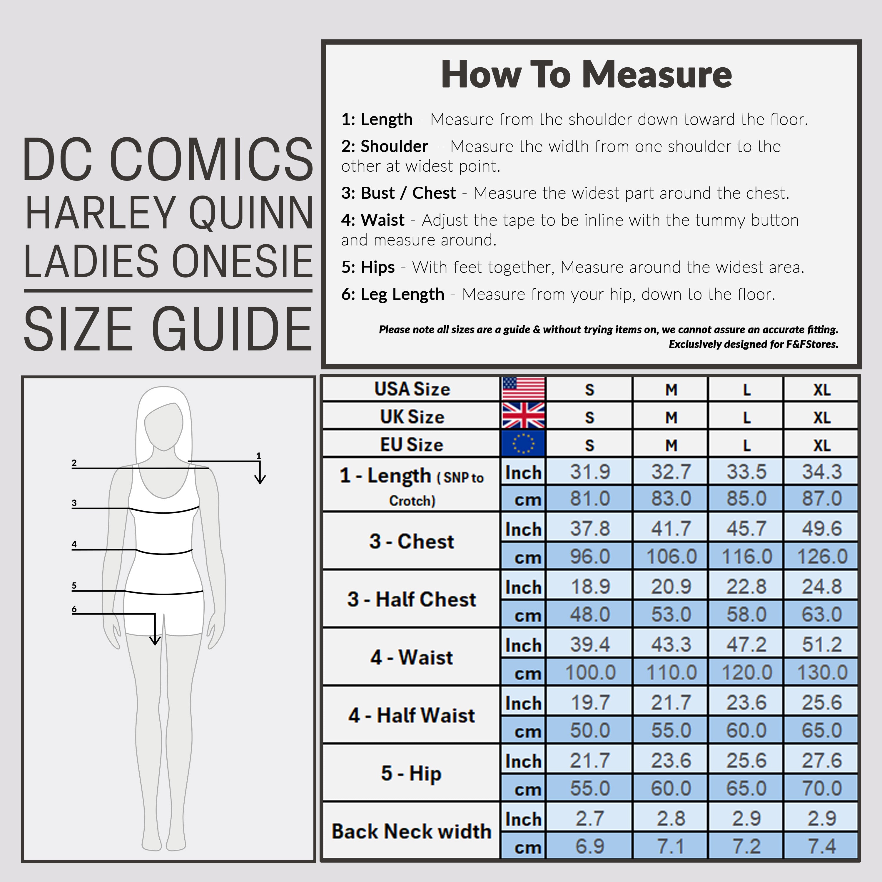 dc-comics-harley-quinn-combinaison-pyjama-polaire-femme-taille-m image 6