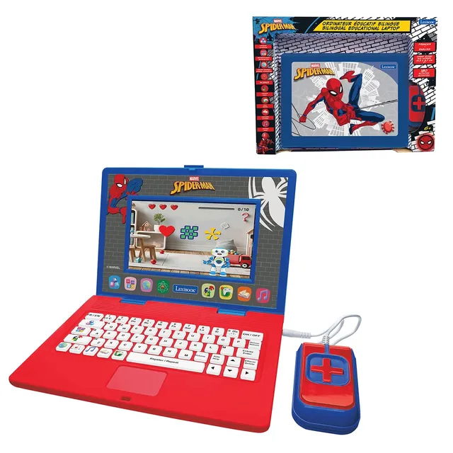 lexibook-spider-man-ordinateur-ducatif-bilingue-180-activit-s image 1