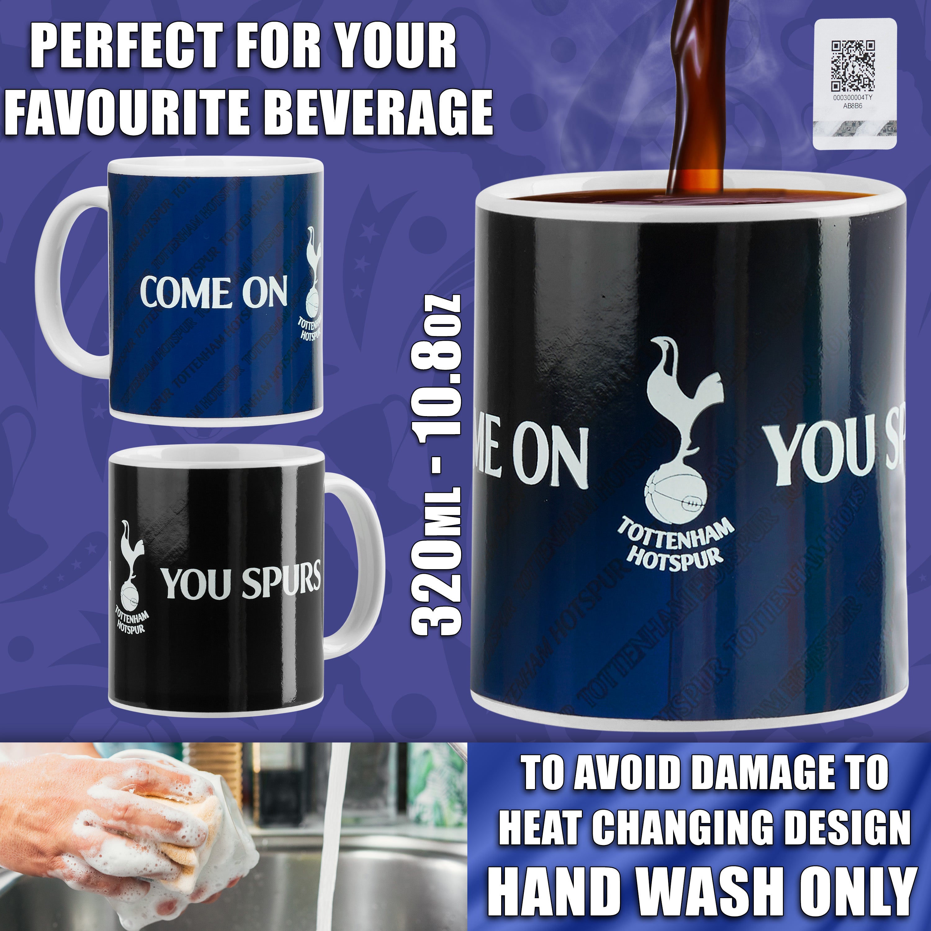 tottenham-mug-c-ramique-thermosensible-320-ml image 6