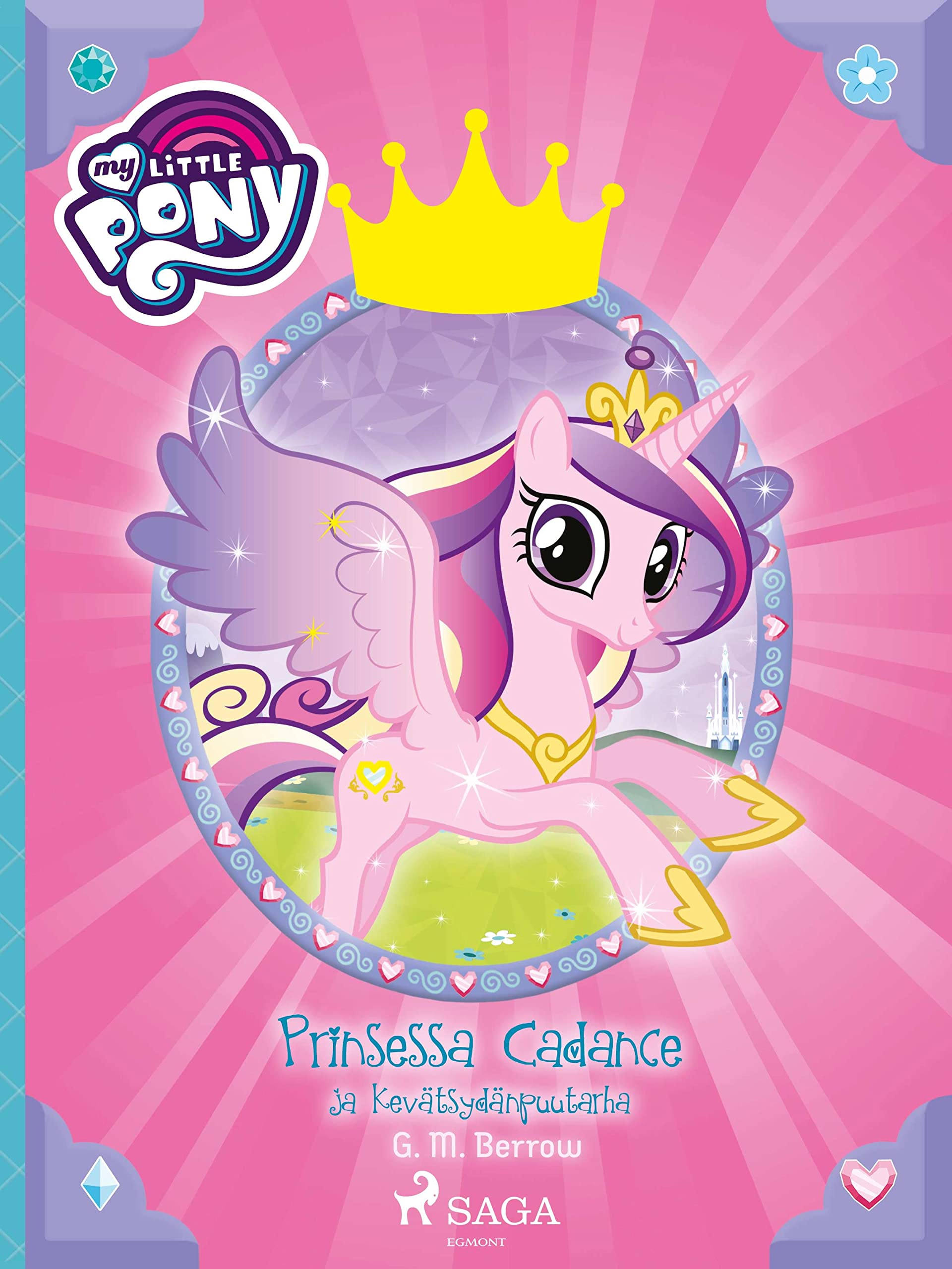 my-little-pony-princesse-cadance-livre-finnois-jardin image 1