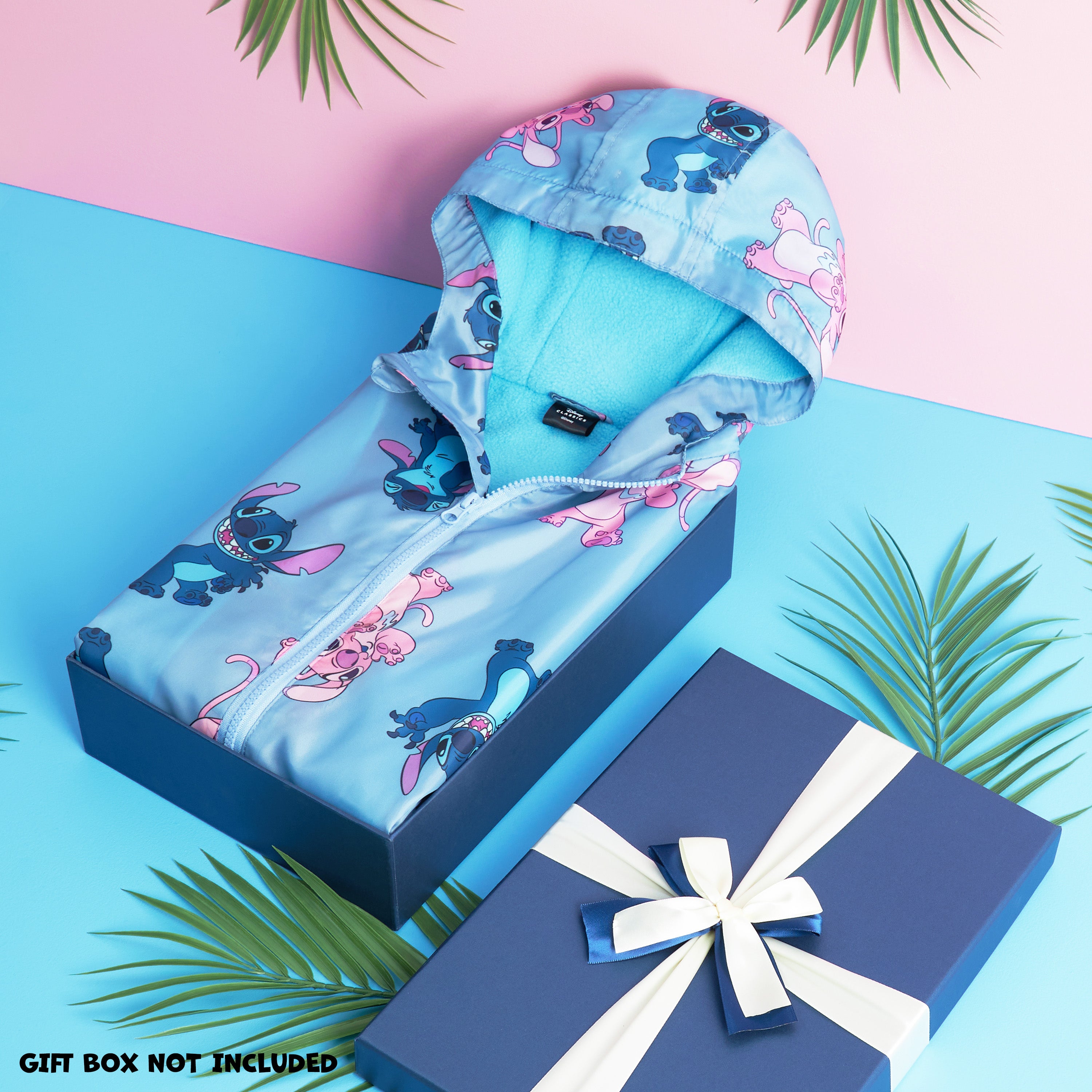 disney-stitch-veste-de-pluie-fille-doublure-polaire-7-8-ans image 2