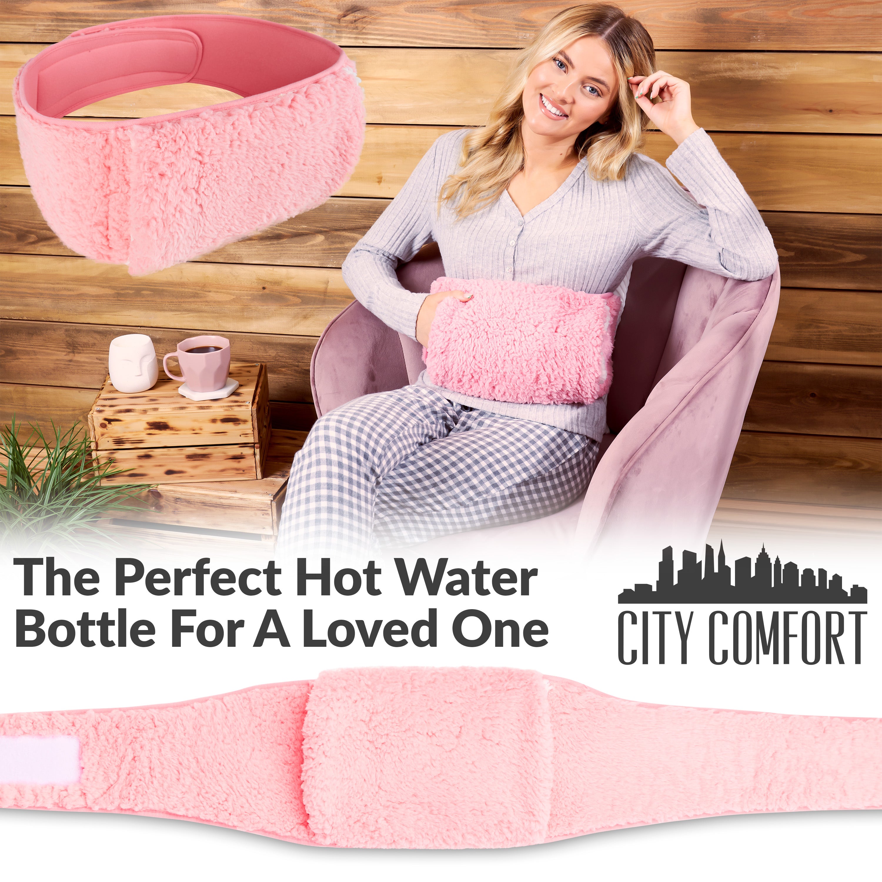 citycomfort-bouillotte-ceinture-peluche-grise-mains image 3