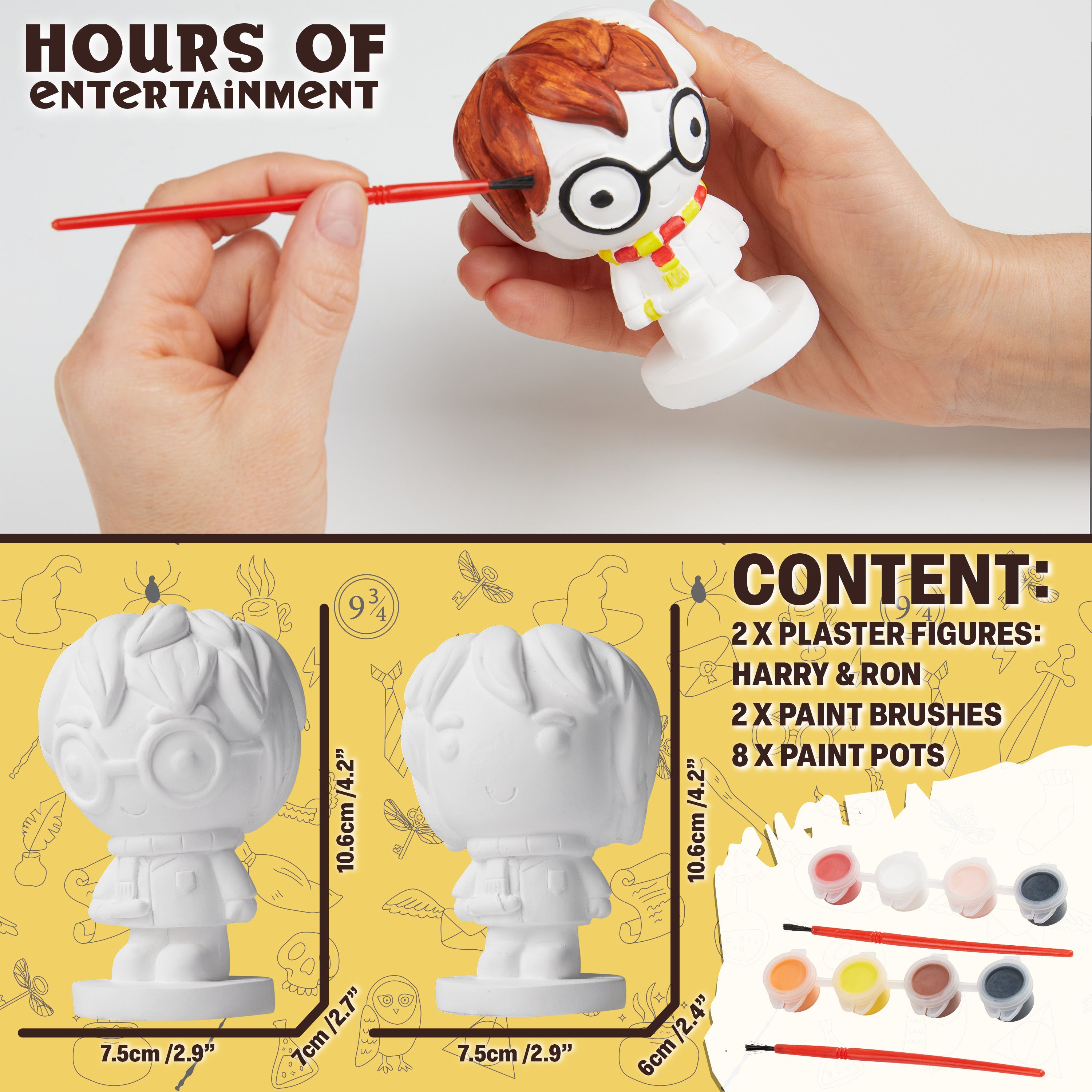 get-trend-harry-potter-kit-peinture-enfant-figurines-peindre image 6