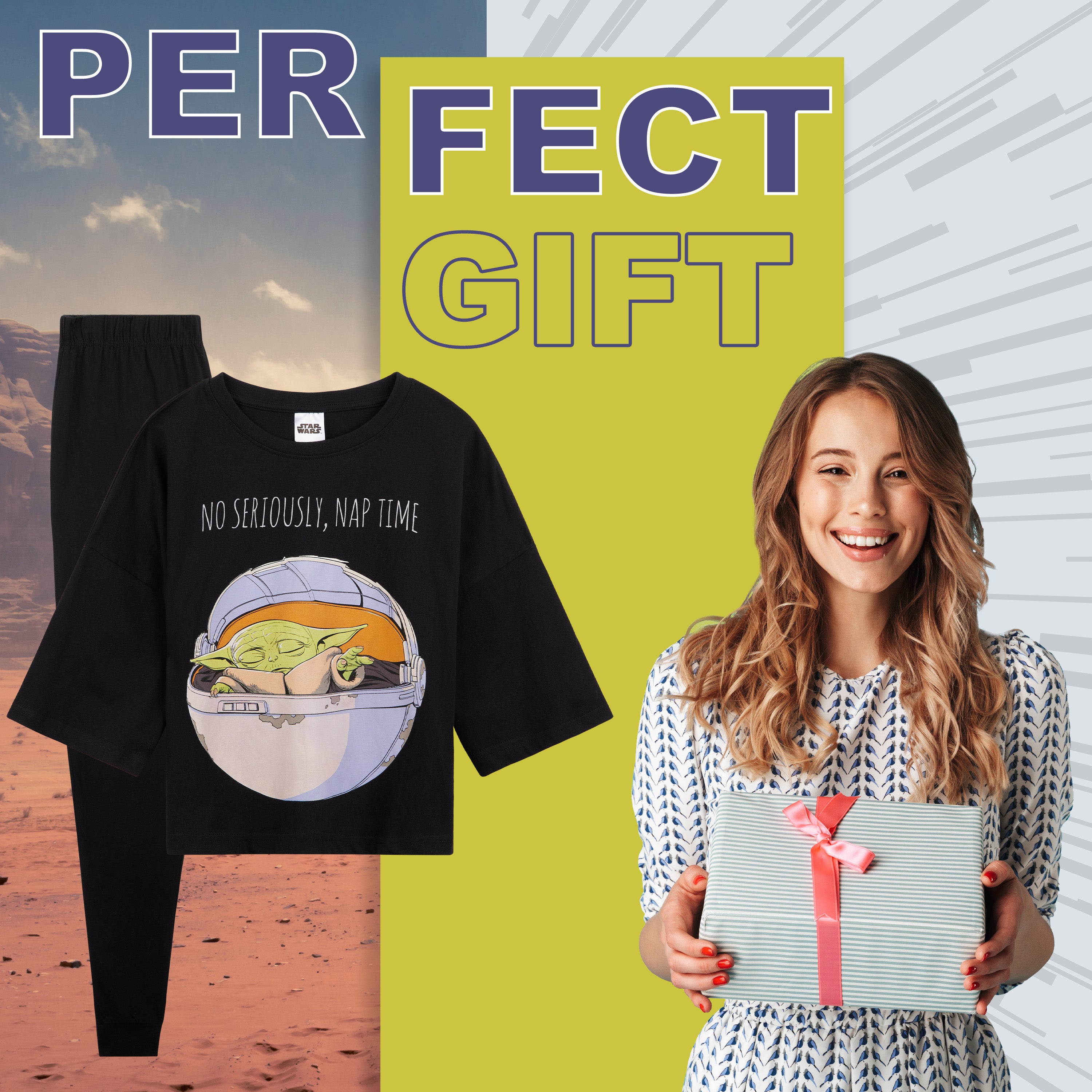 get-trend-women-pyjama-femme-coton-baby-yoda-mandalorian-s image 4
