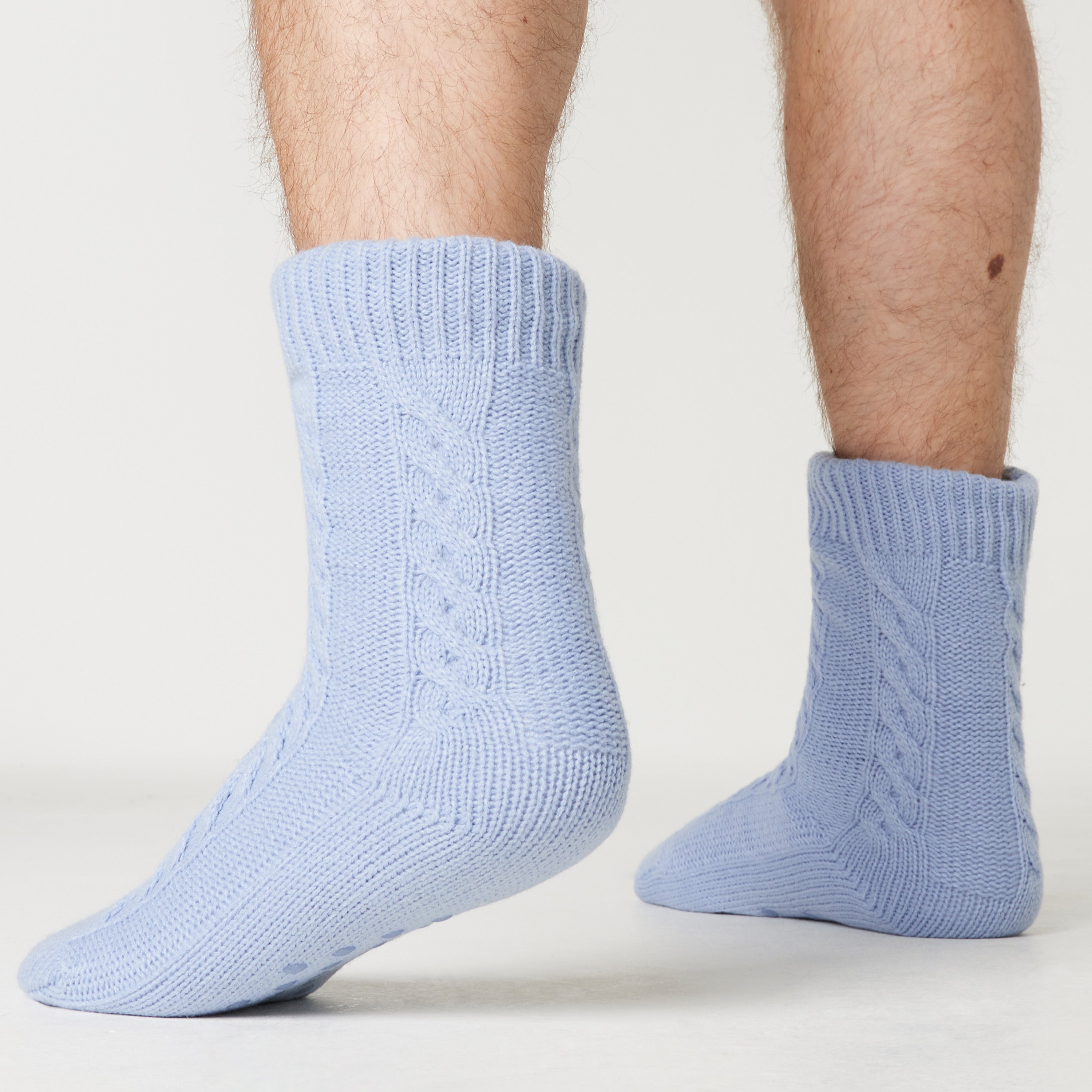 manchester-city-chaussons-chaussettes-homme-bleu-ciel-7-12 image 5