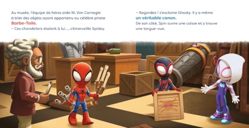 marvel-spidey-mission-le-au-tr-sor-album-enfant image 7