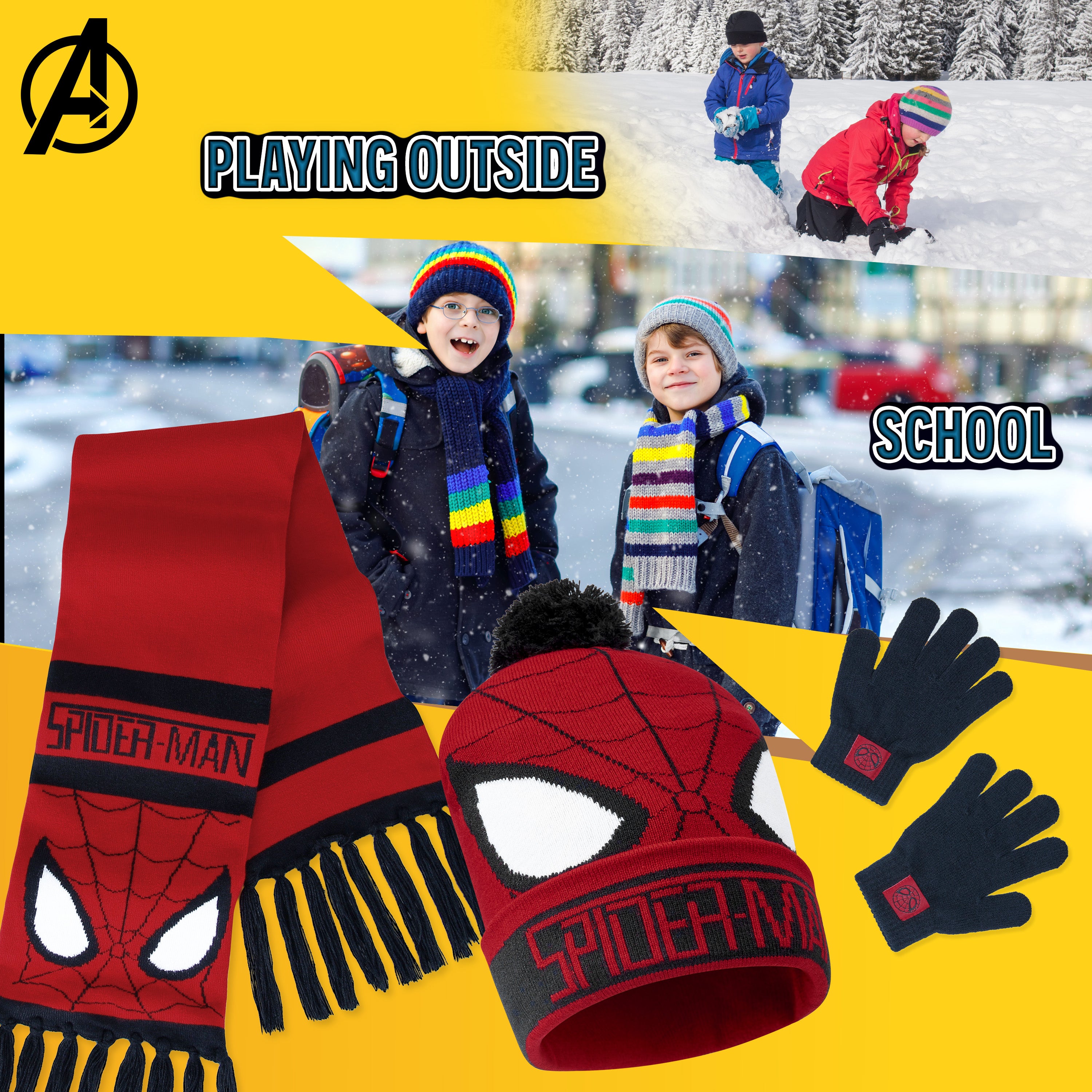 marvel-ensemble-hiver-gar-on-3-pi-ces-super-h-ros-chaud image 5