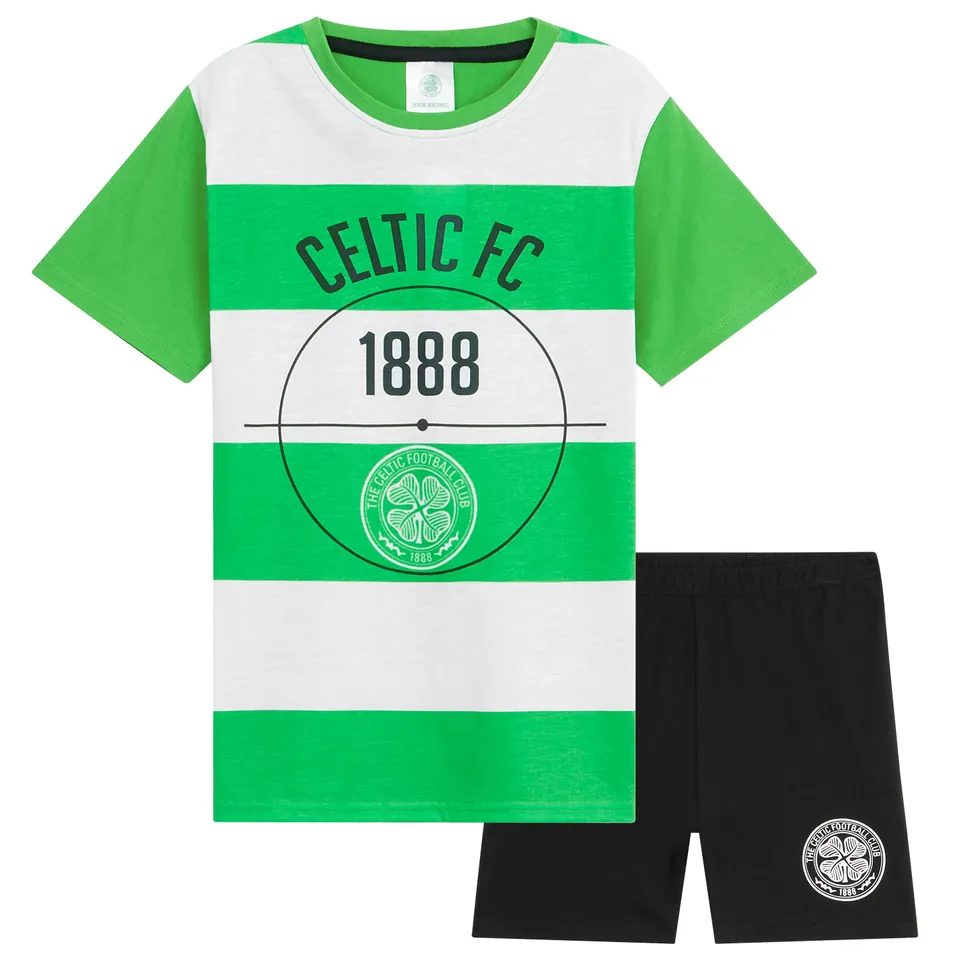 celtic-pyjama-court-gar-on-t-shirt-short-5-6-ans image 1