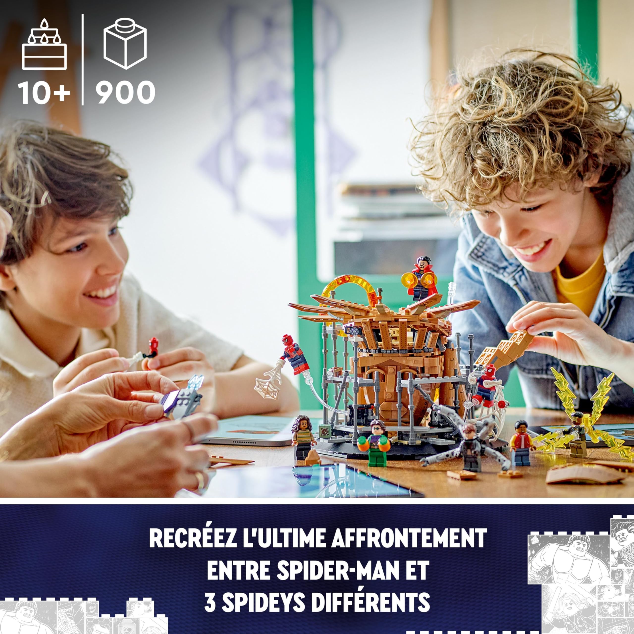 lego-marvel-76261-combat-final-spider-man-no-way-home-10-ans image 3