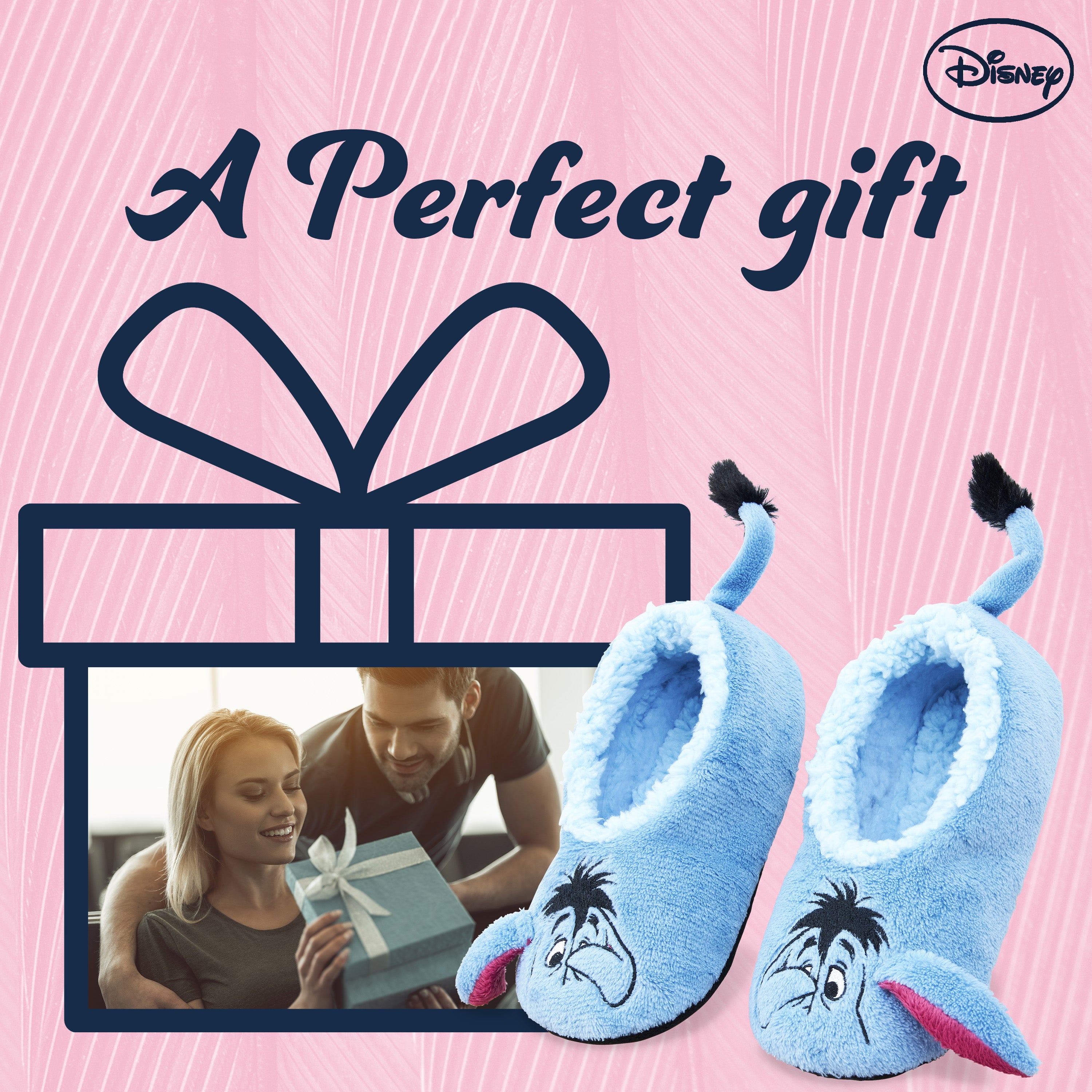 get-trend-disney-chaussons-femme-pilou-bourriquet-35-38 image 3