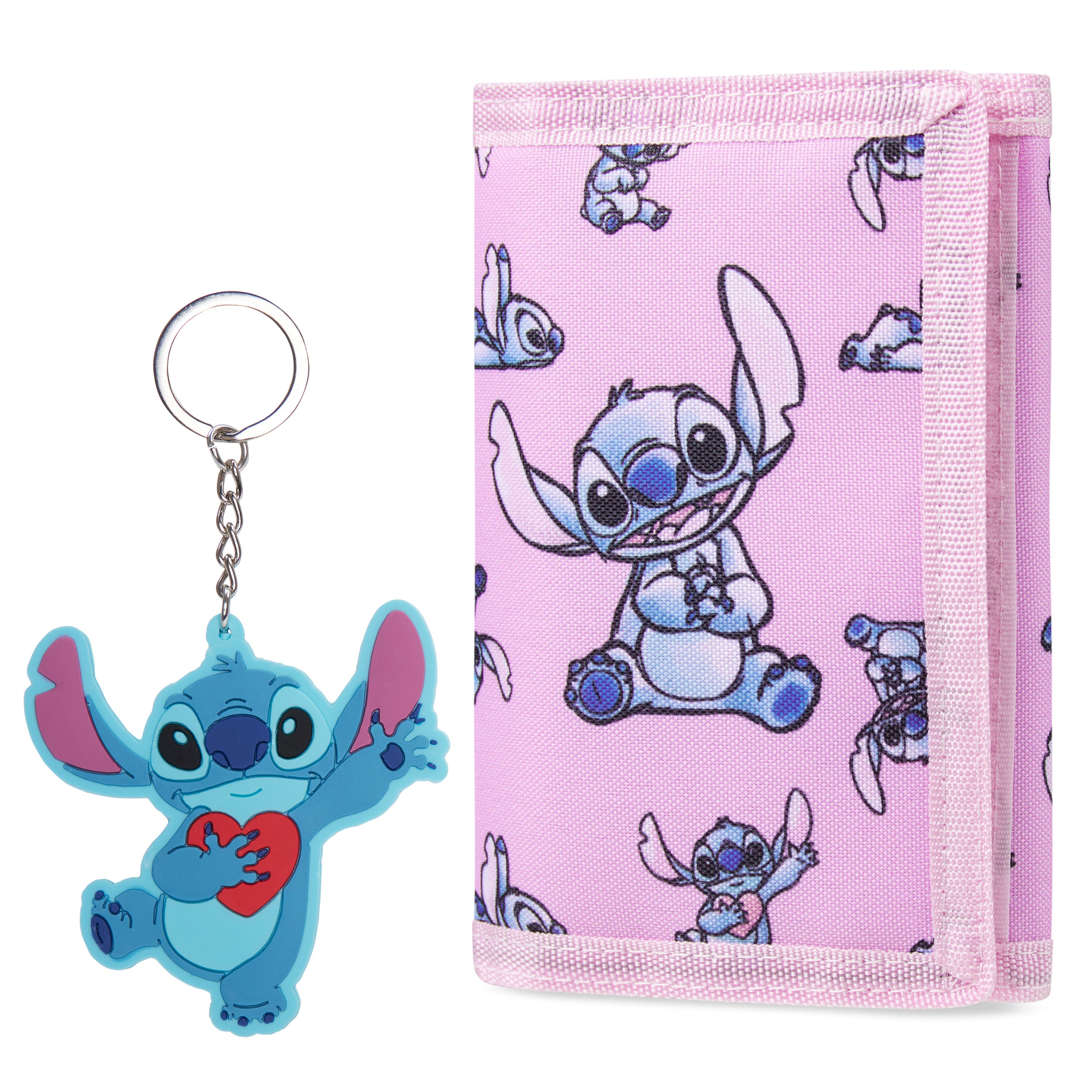 disney-stitch-portefeuille-enfant-rose-porte-cl-s image 7