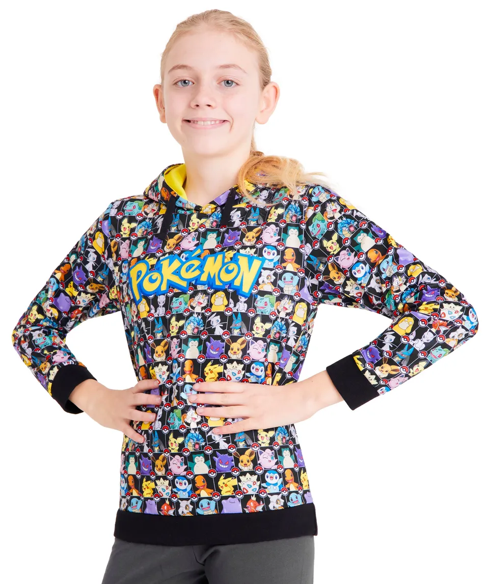 pok-mon-sweat-capuche-gar-on-pikachu-7-8-ans image 1