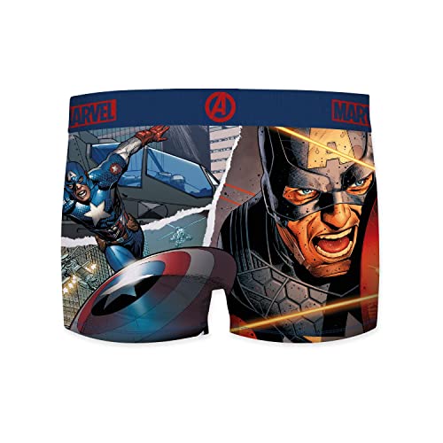 marvel-freegun-boxer-gar-on-10-12-ans-spiderman-polyester image 6