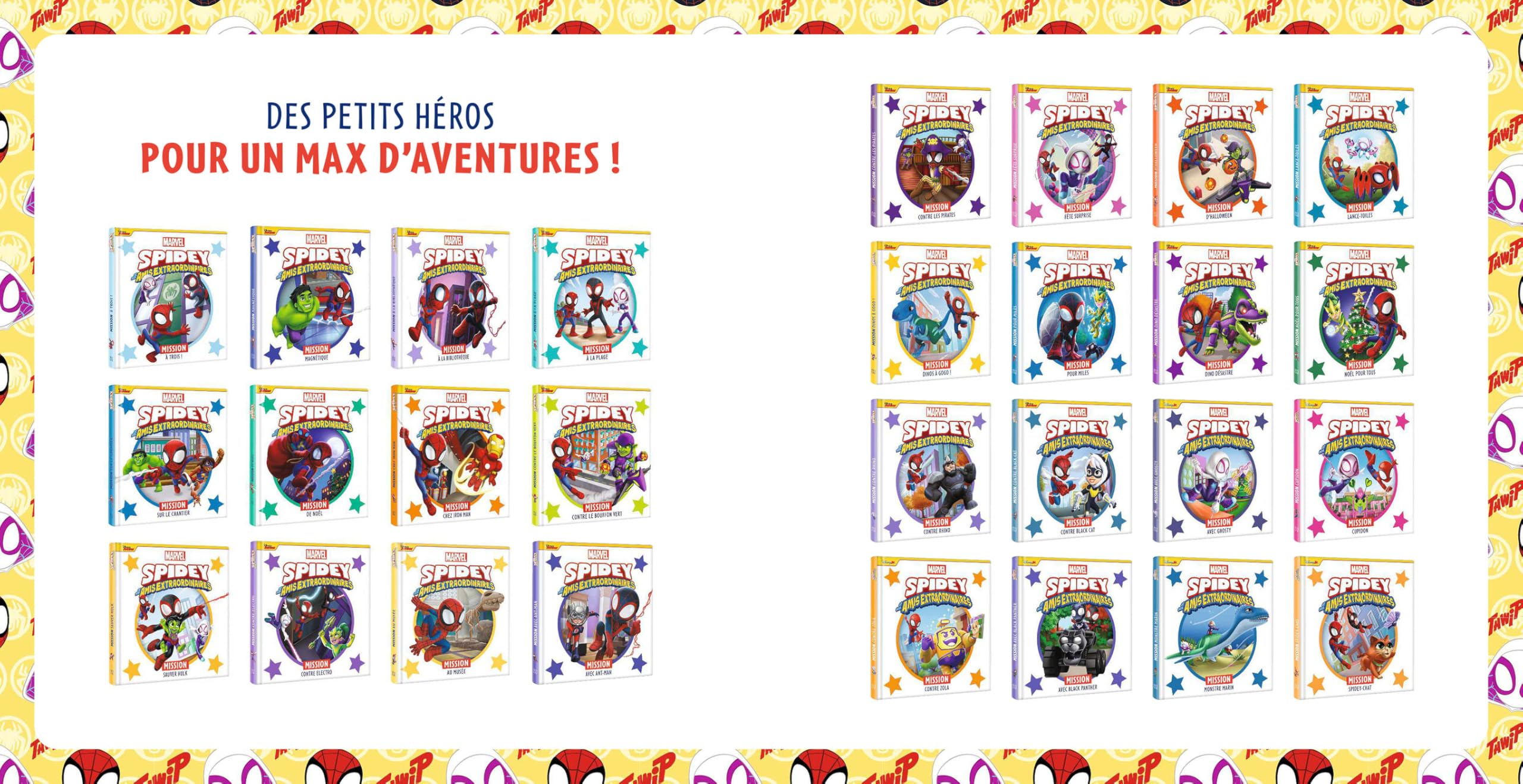 marvel-spidey-mission-spidey-chat-album-enfant image 4