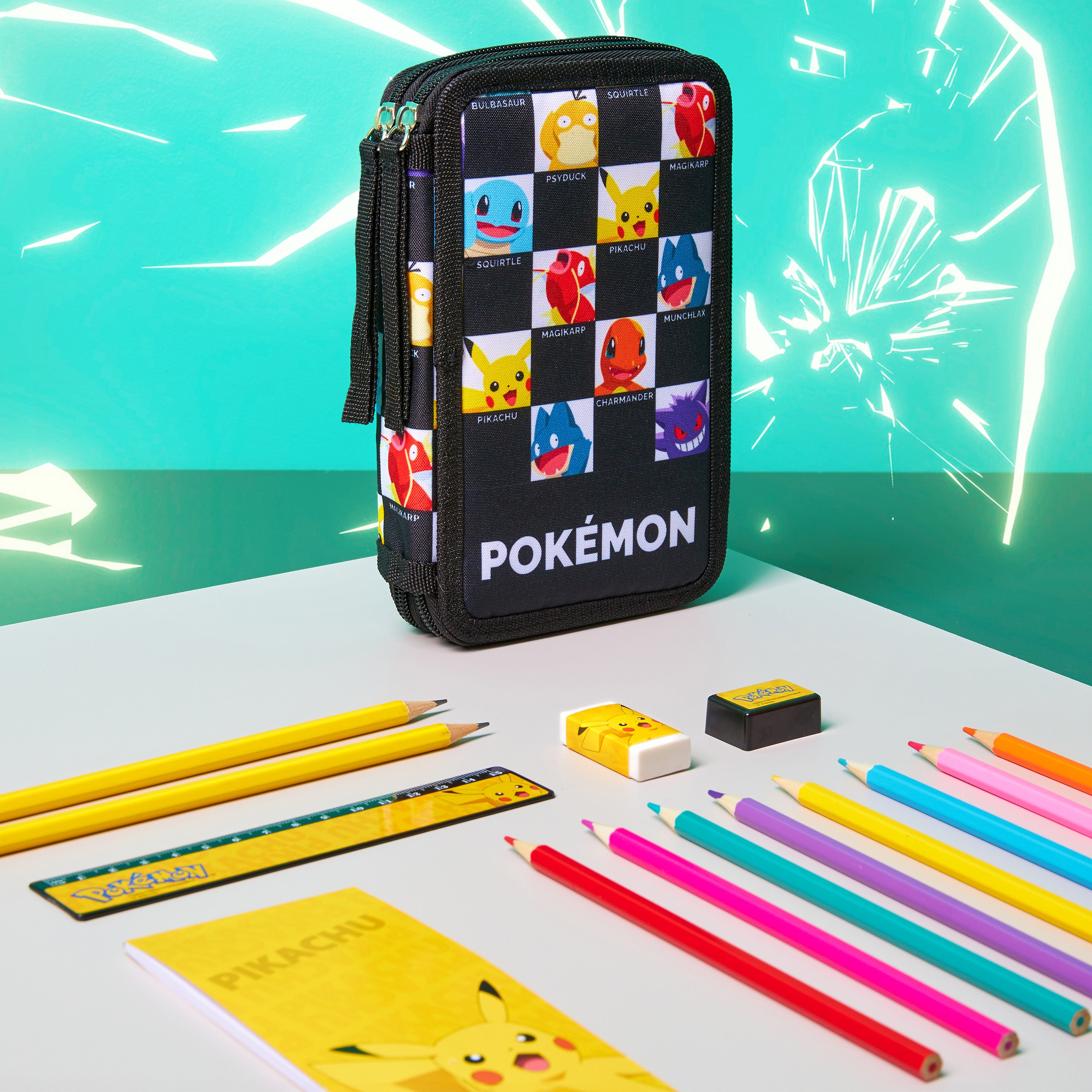 pok-mon-trousse-garnie-enfant-pikachu-personnages image 5