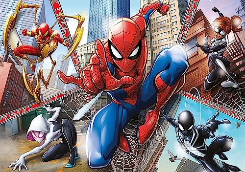 clementoni-supercolor-spider-man-puzzle-enfant-2x60-pi-ces-4-ans image 8