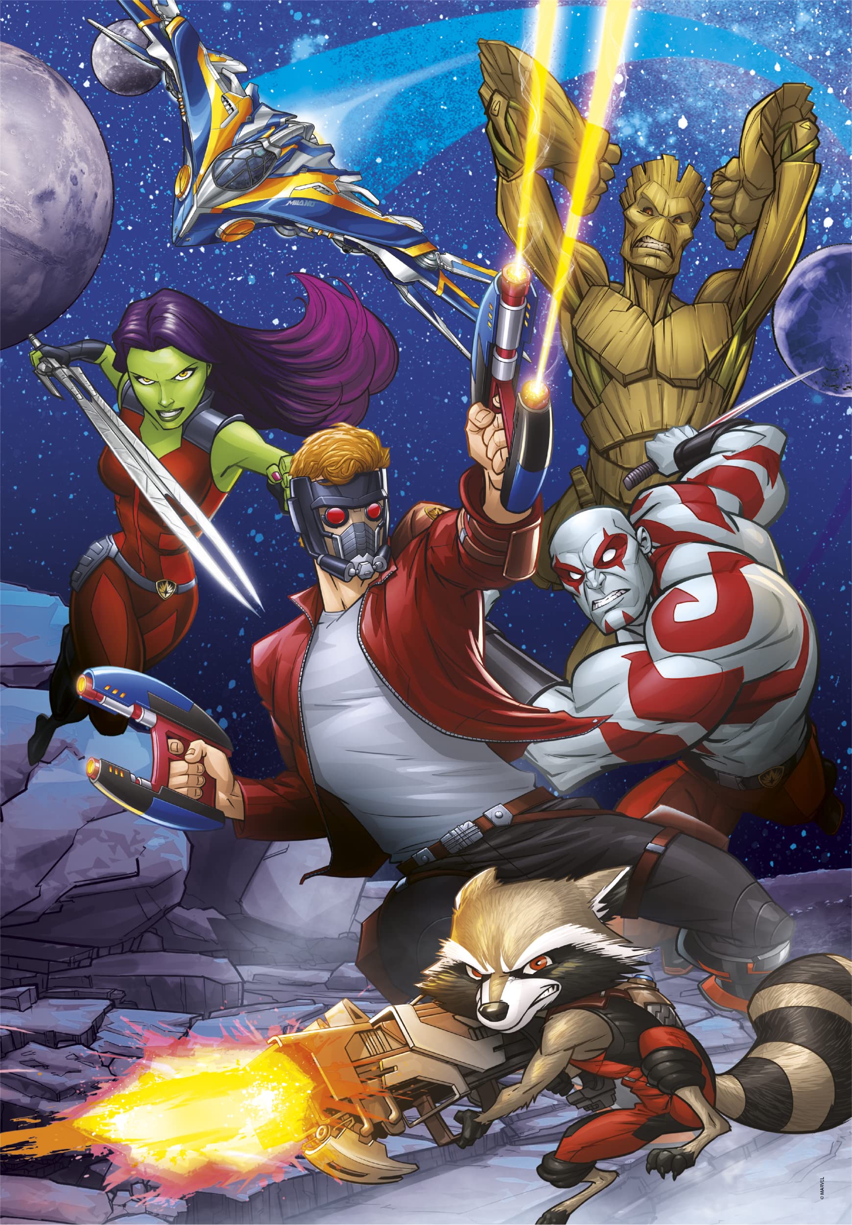 marvel-guardians-of-the-galaxy-29783-puzzle-180-pi-ces-enfant image 2