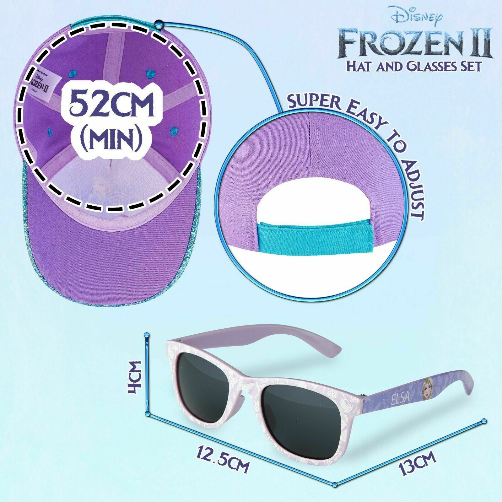 disney-set-casquette-lunettes-fille-uv-t image 4
