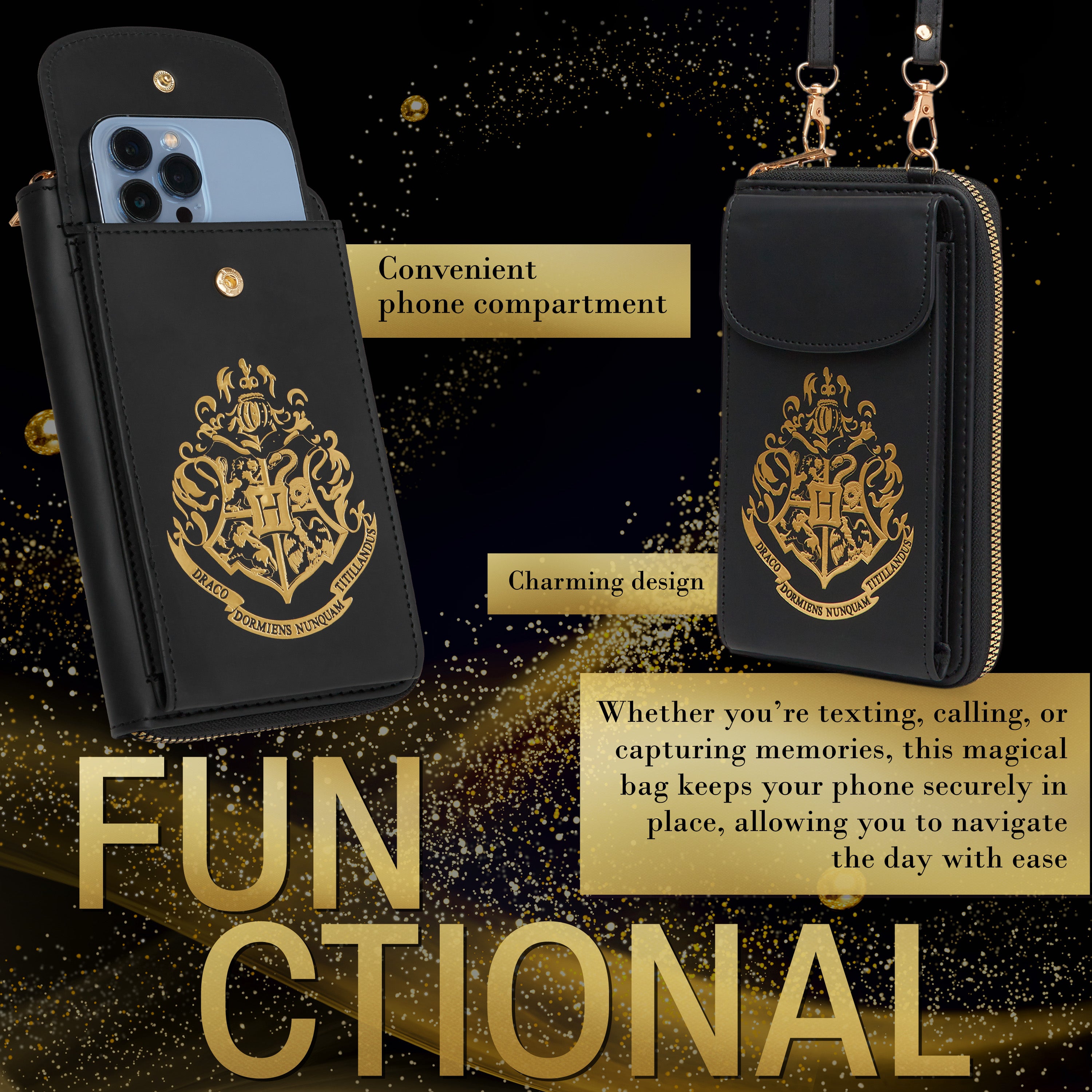 harry-potter-sac-bandouli-re-femme-t-l-phone-blason-poudlard image 3
