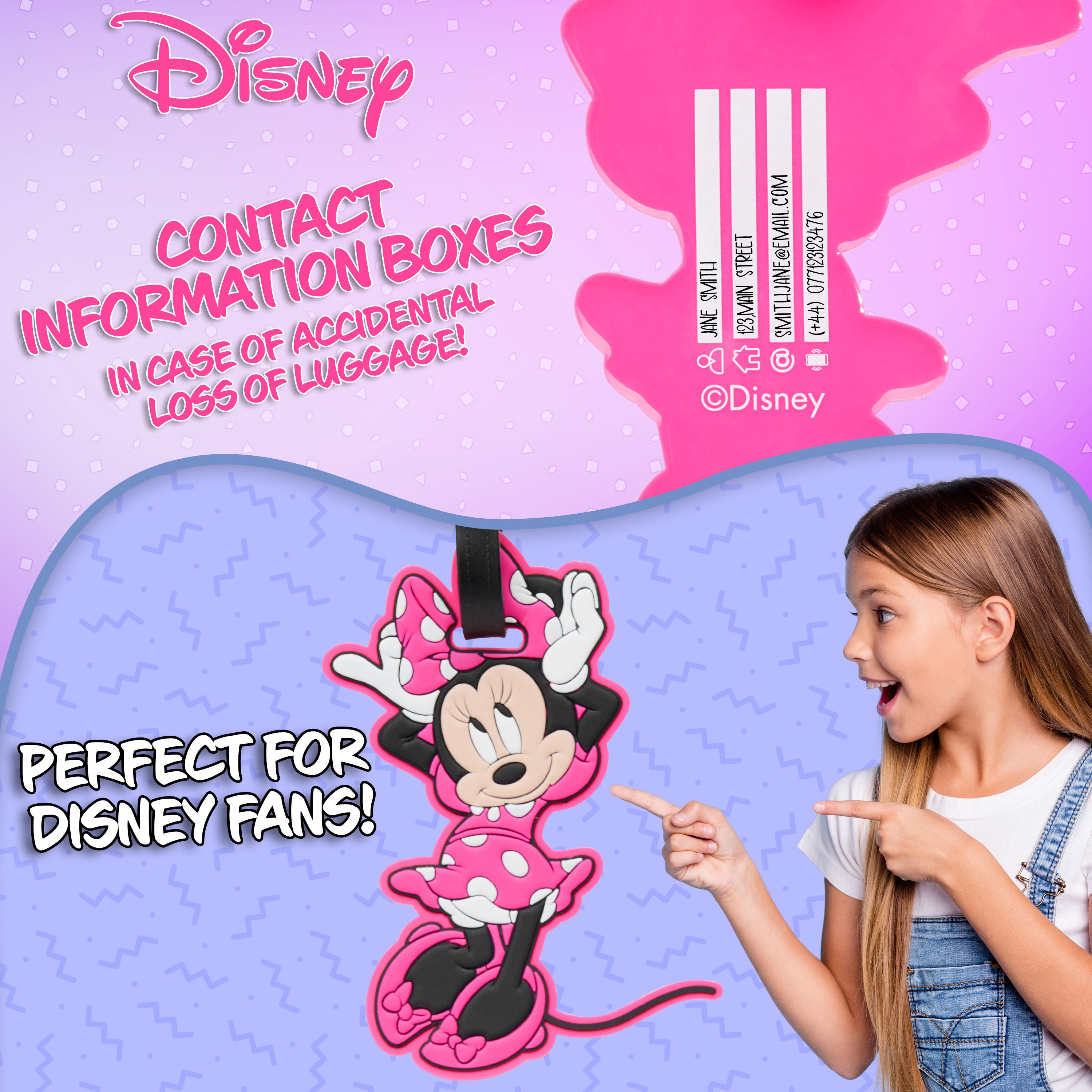 disney-minnie-tiquette-valise-pvc-souple-minnie-mouse image 3