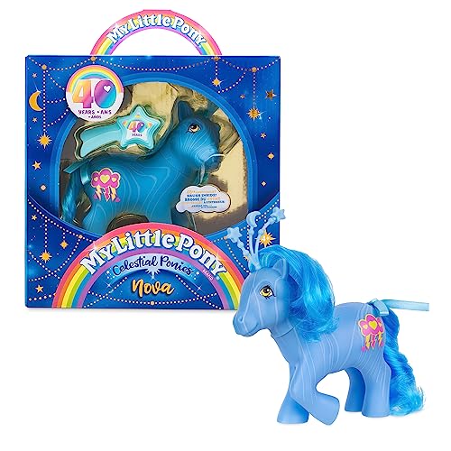 my-little-pony-classics-nova-figurine-poney-bleu-35343 image 8