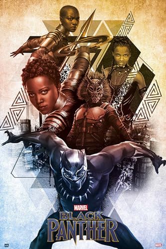 grupo-erik-poster-marvel-black-panther-wakanda-forever-61x91-5-cm image 5