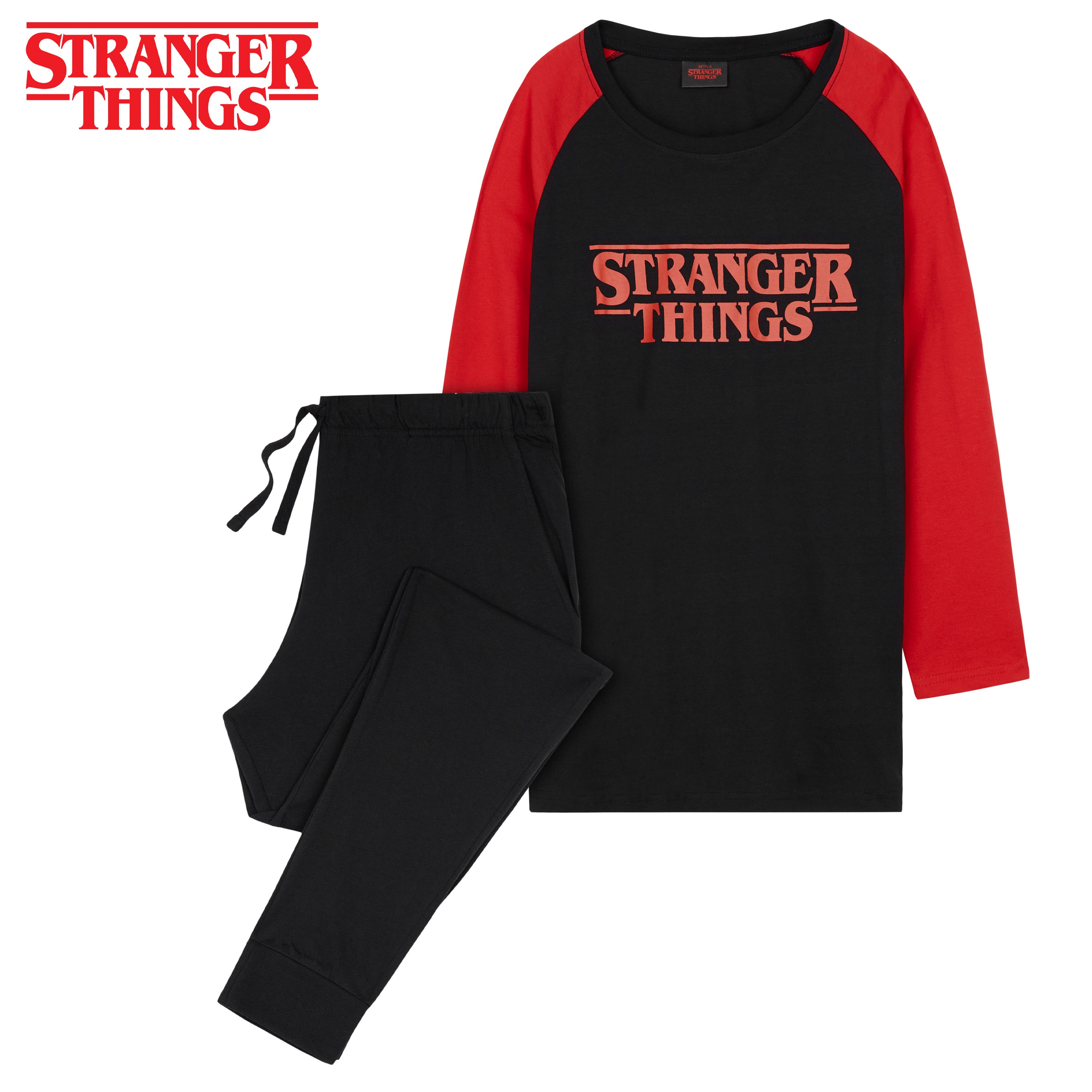 stranger-things-pyjama-femme-coton-manches-longues-2-pi-ces-taille-s image 4