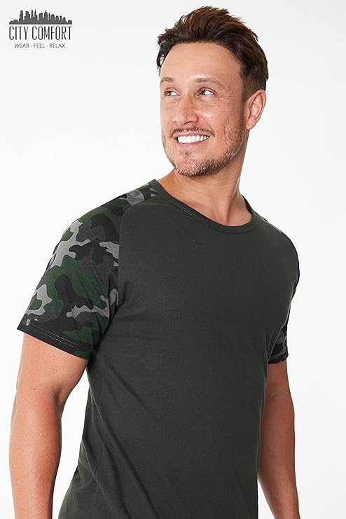 citycomfort-pyjama-short-homme-coton-t-shirt-et-short image 4