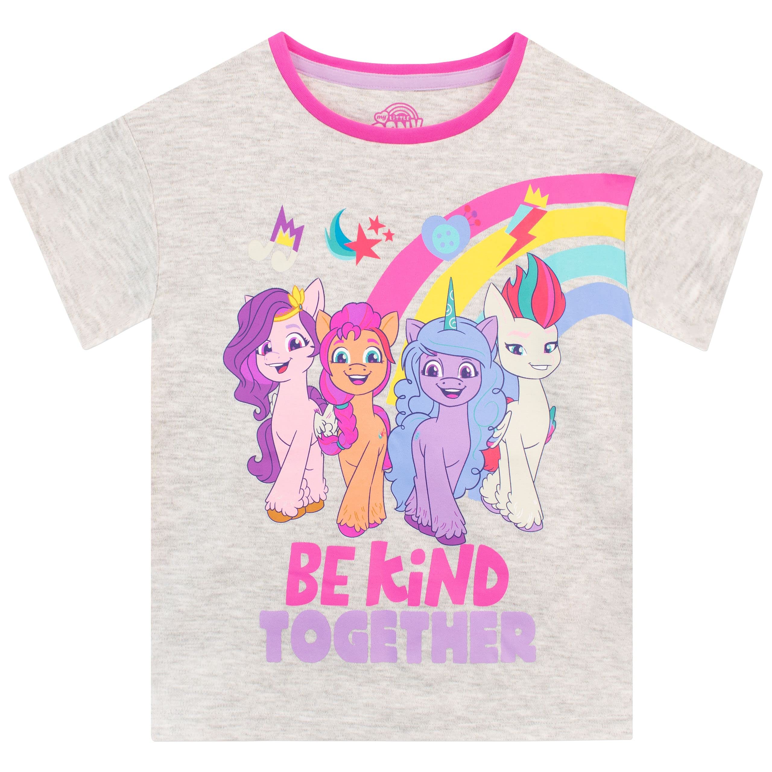 my-little-pony-pyjama-fille-6-7-ans-multicolore-be-kind image 2